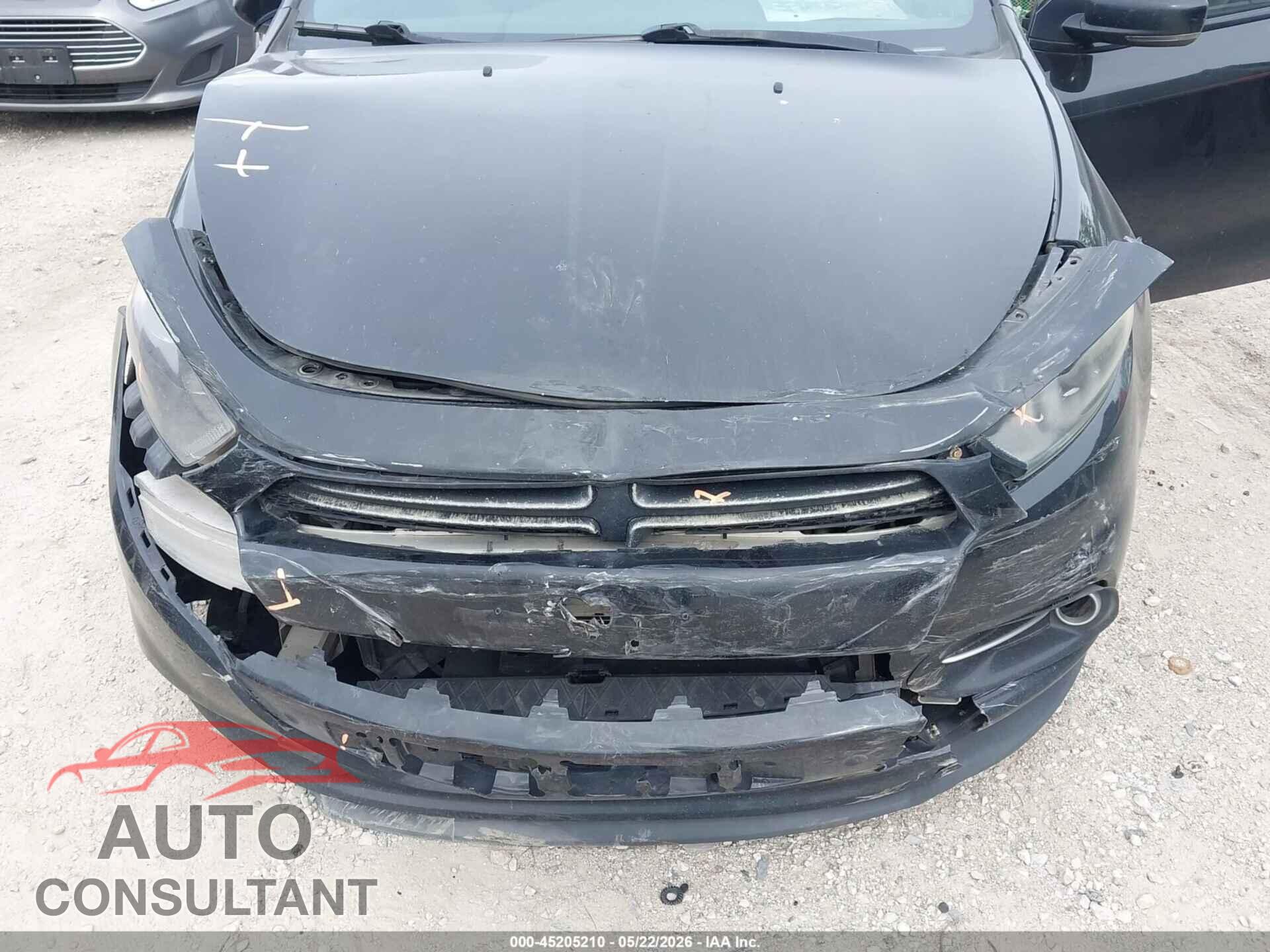 DODGE DART 2015 - 1C3CDFEB7FD144570