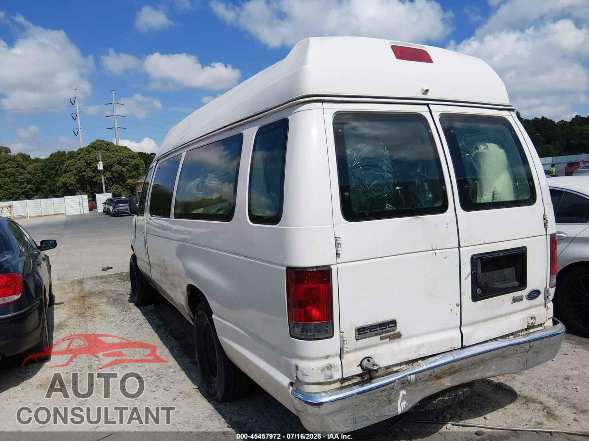 FORD E-250 2012 - 1FTNS2EW4CDB18316