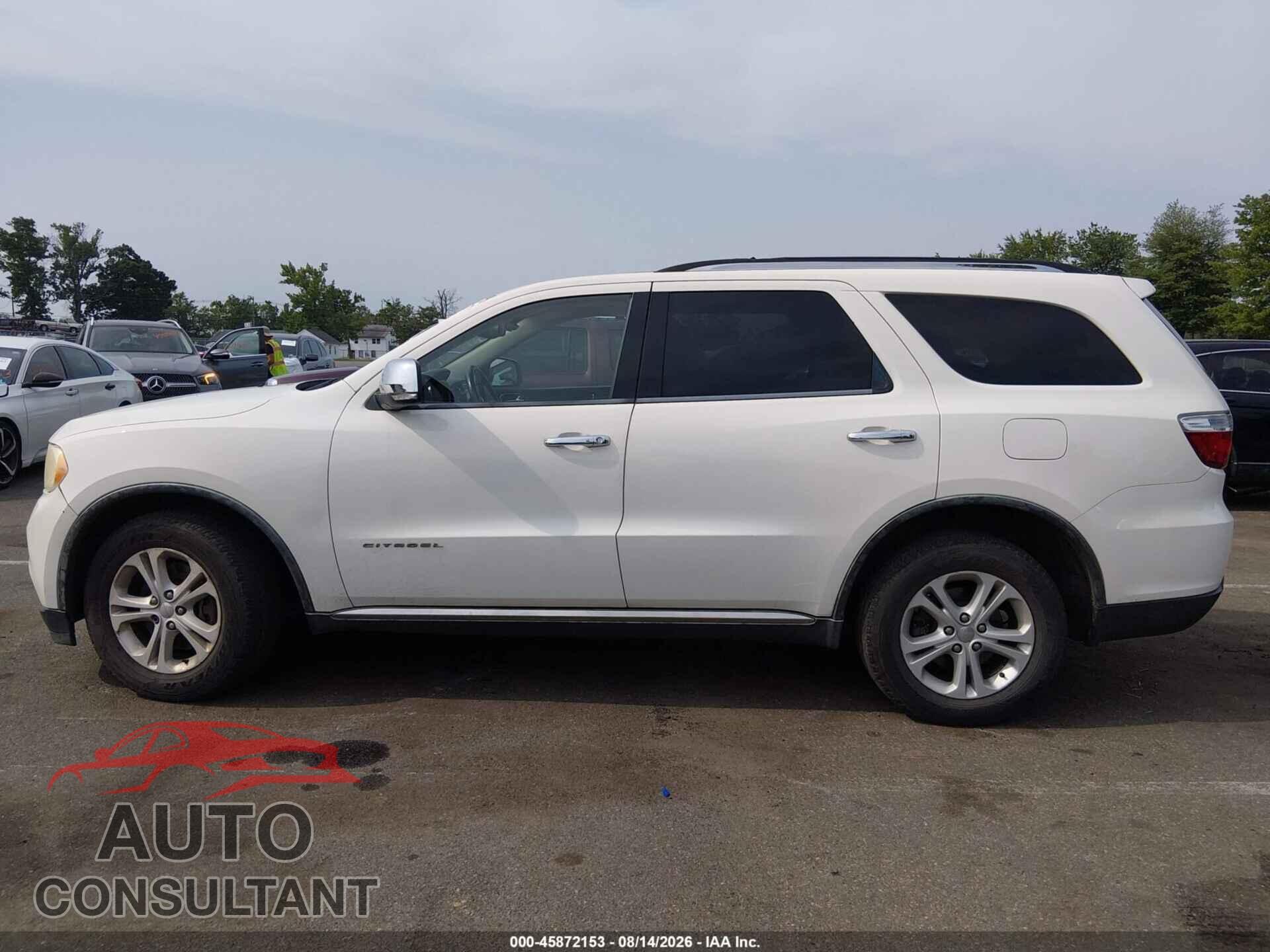DODGE DURANGO 2012 - 1C4RDJEG1CC188327