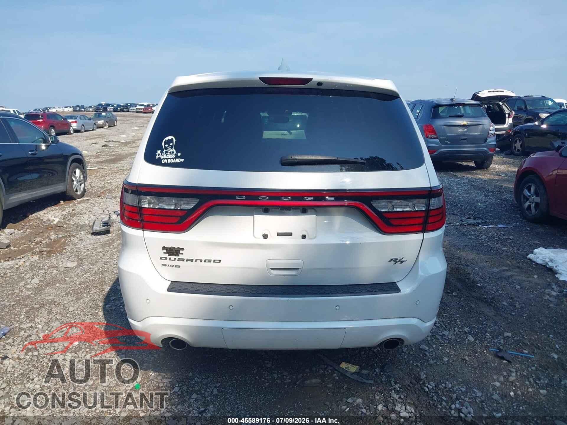 DODGE DURANGO 2017 - 1C4SDJCT3HC830264