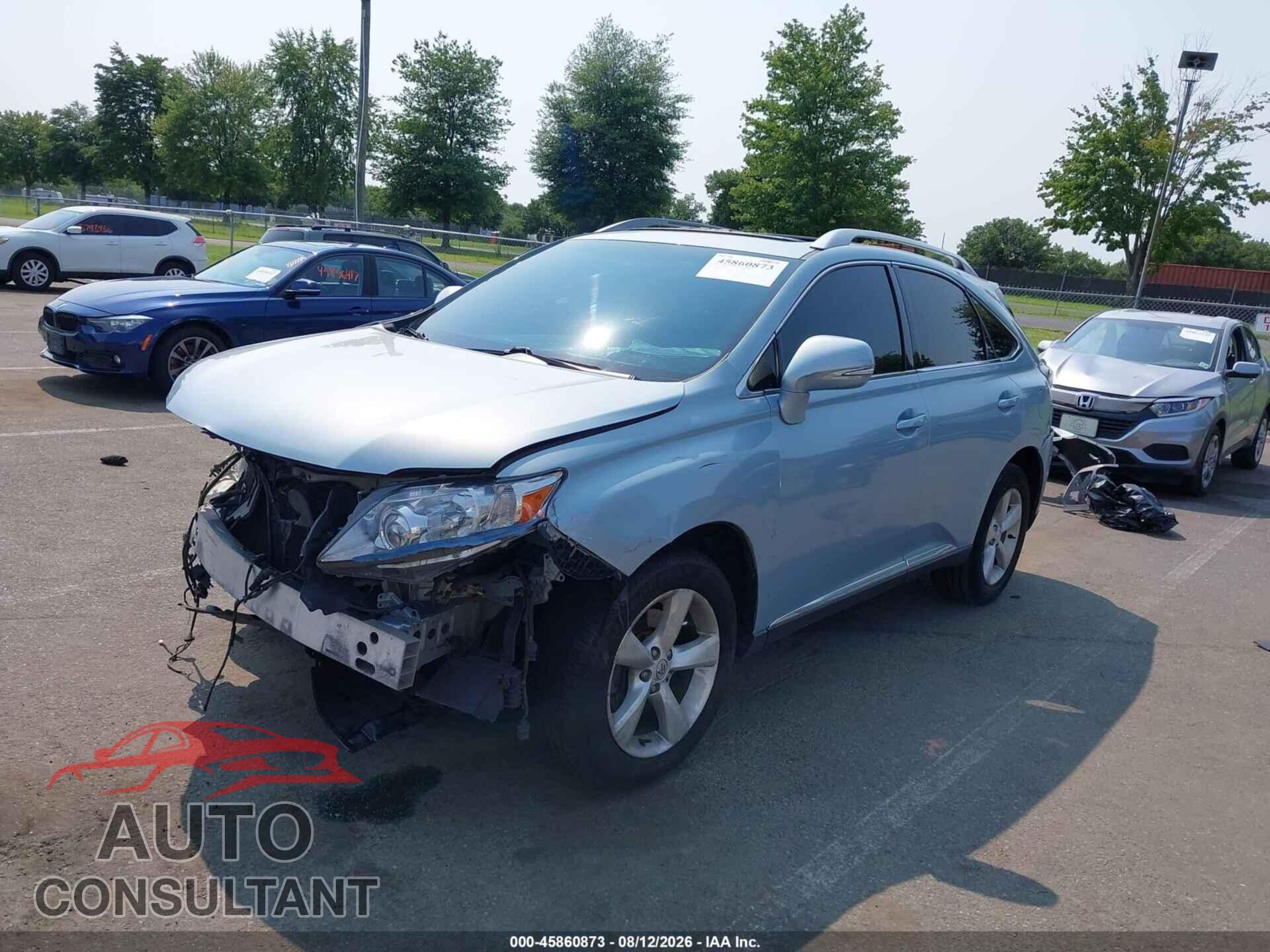 LEXUS RX 350 2011 - 2T2BK1BA2BC099391
