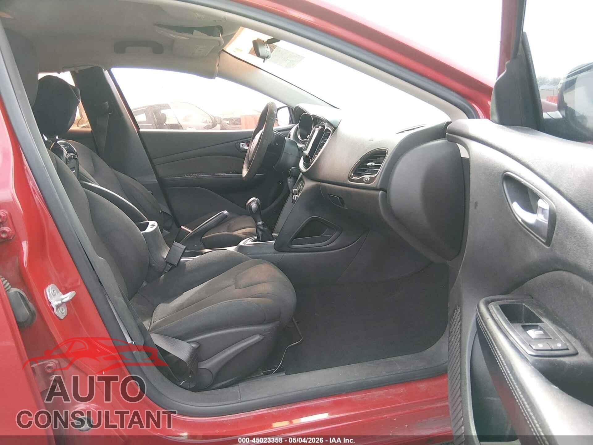 DODGE DART 2013 - 1C3CDFAA7DD175070