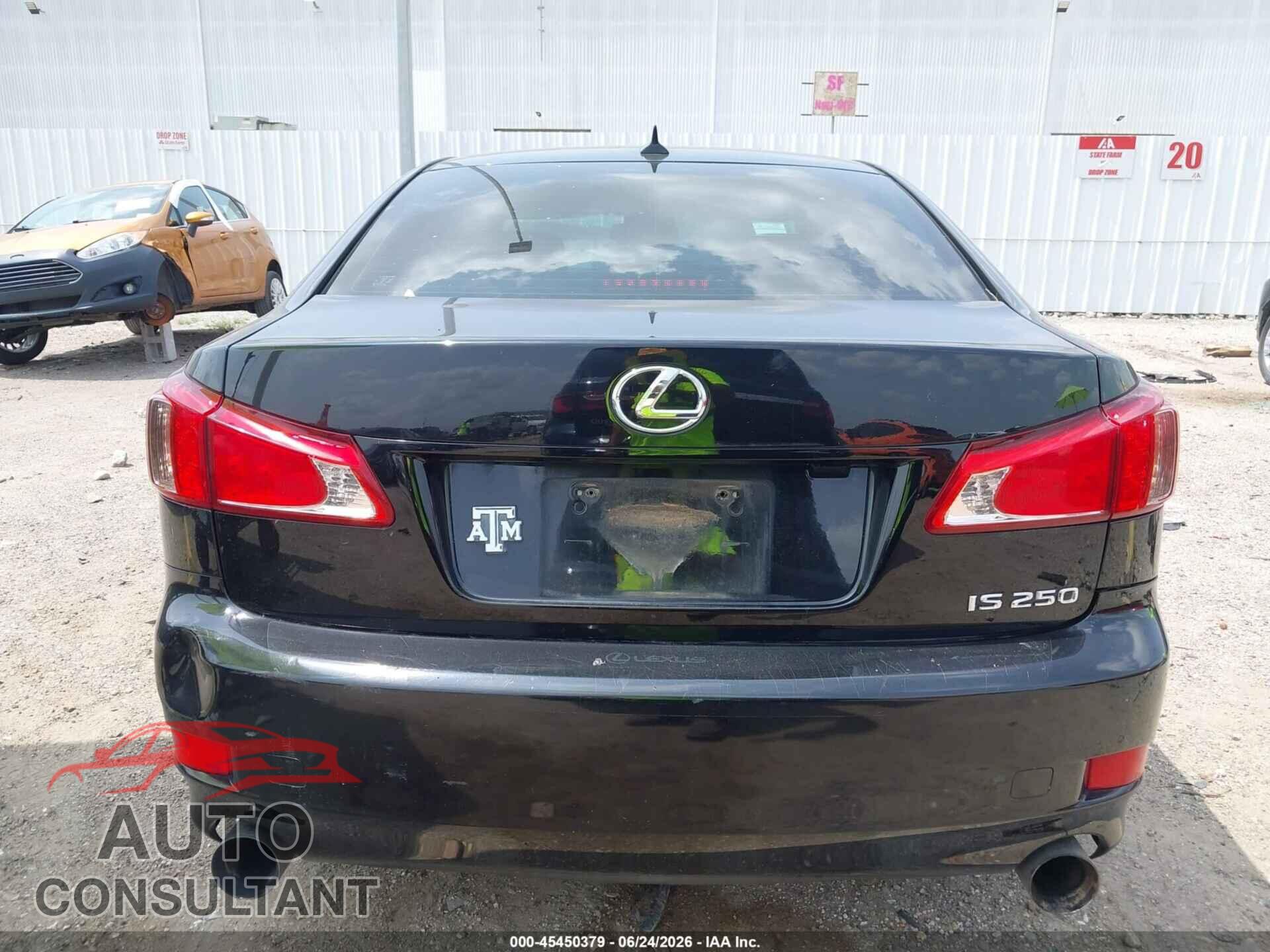 LEXUS IS 250 2013 - JTHBF5C28D5190459