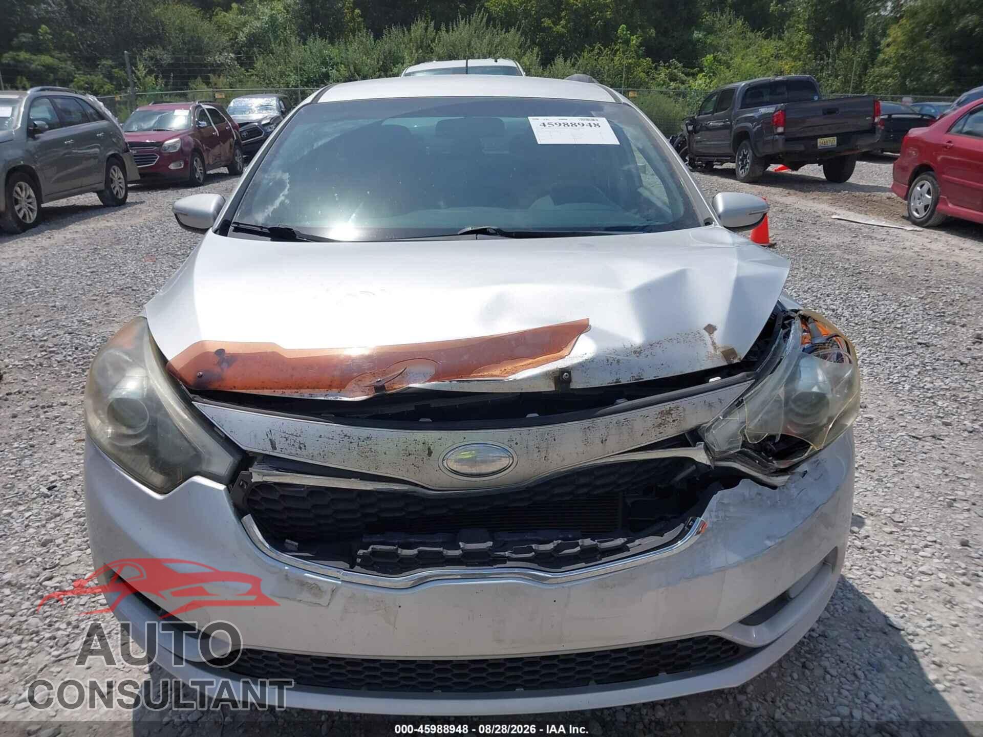KIA FORTE 2014 - KNAFX5A89E5168010