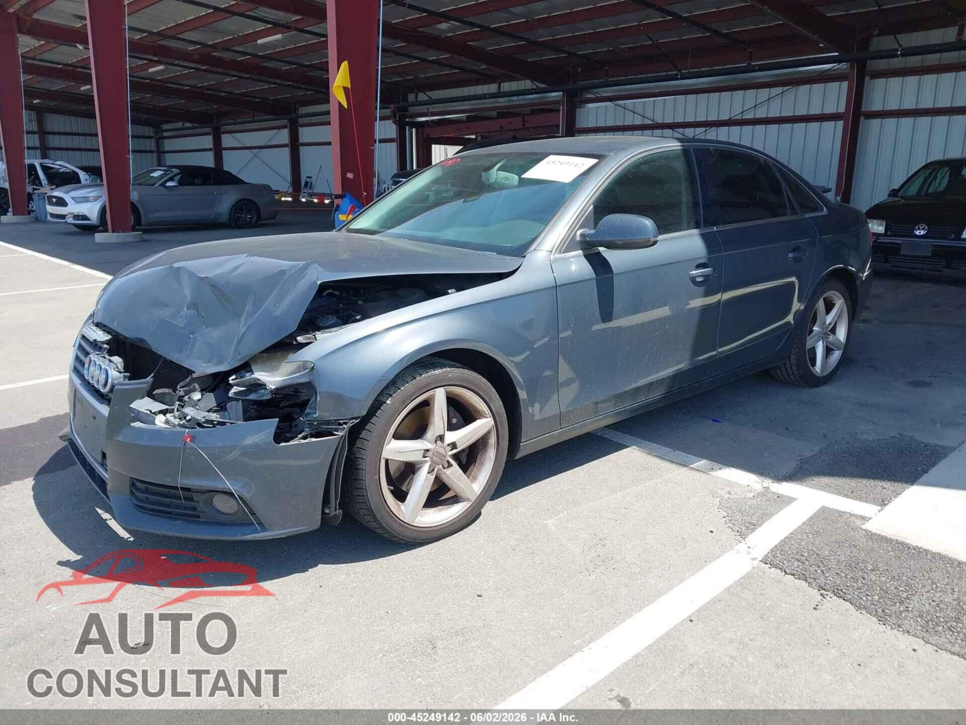 AUDI A4 2010 - WAUEFAFL5AN030219
