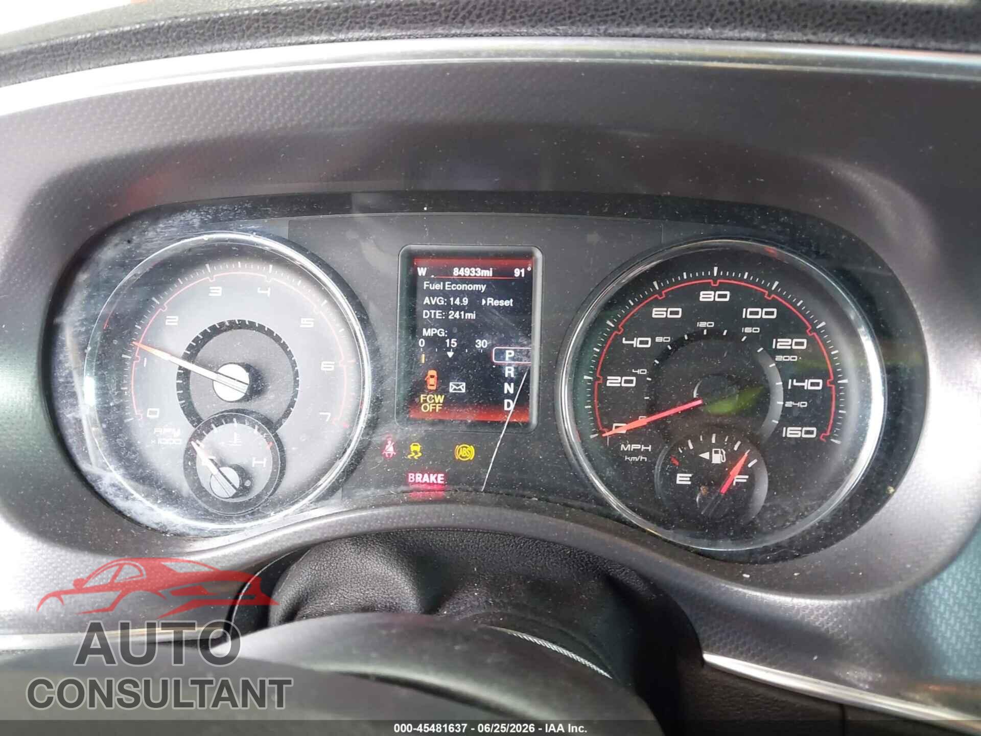 DODGE CHARGER 2014 - 2C3CDXCT8EH148937