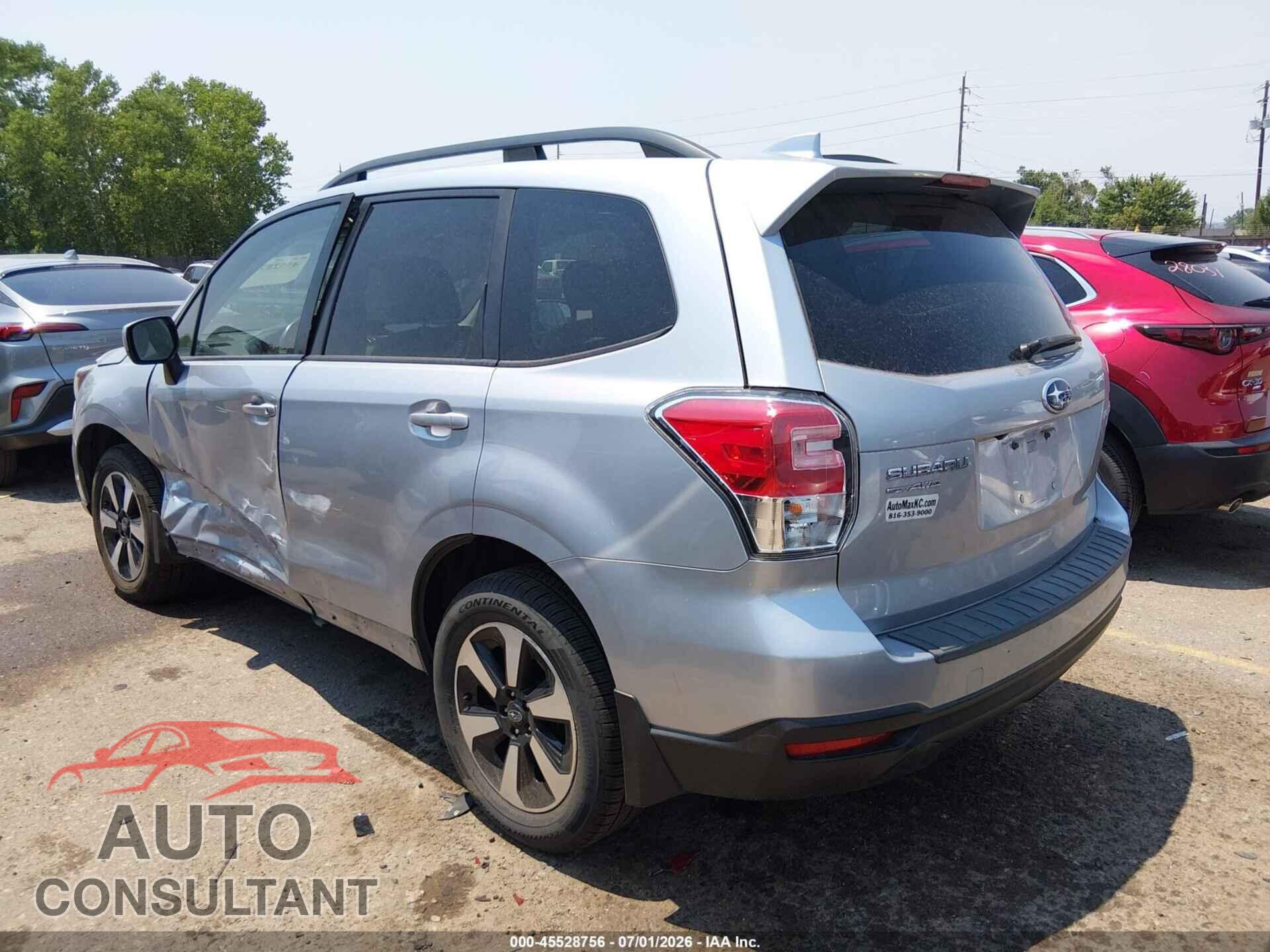 SUBARU FORESTER 2017 - JF2SJAGC4HH511141
