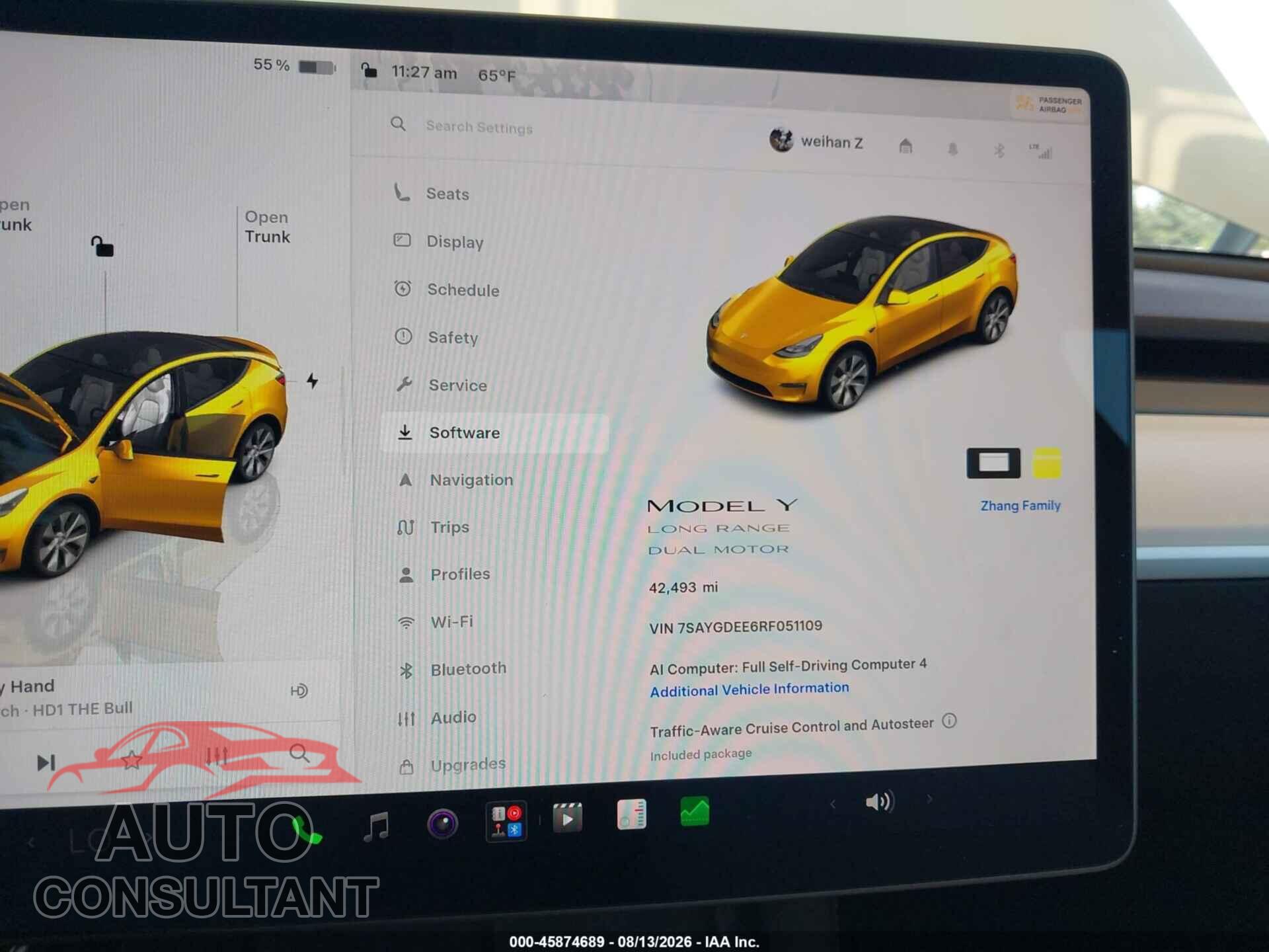 TESLA MODEL Y 2024 - 7SAYGDEE6RF051109