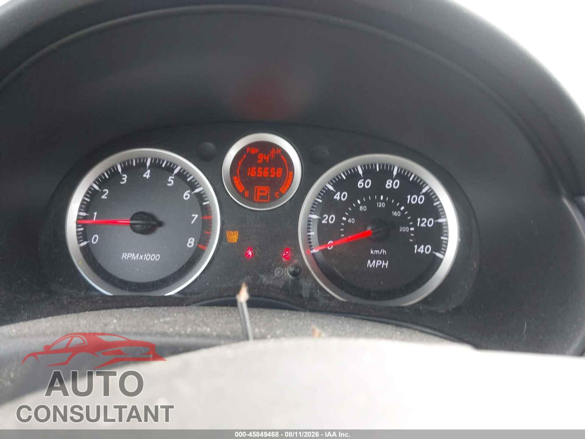 NISSAN SENTRA 2012 - 3N1AB6AP1CL711844