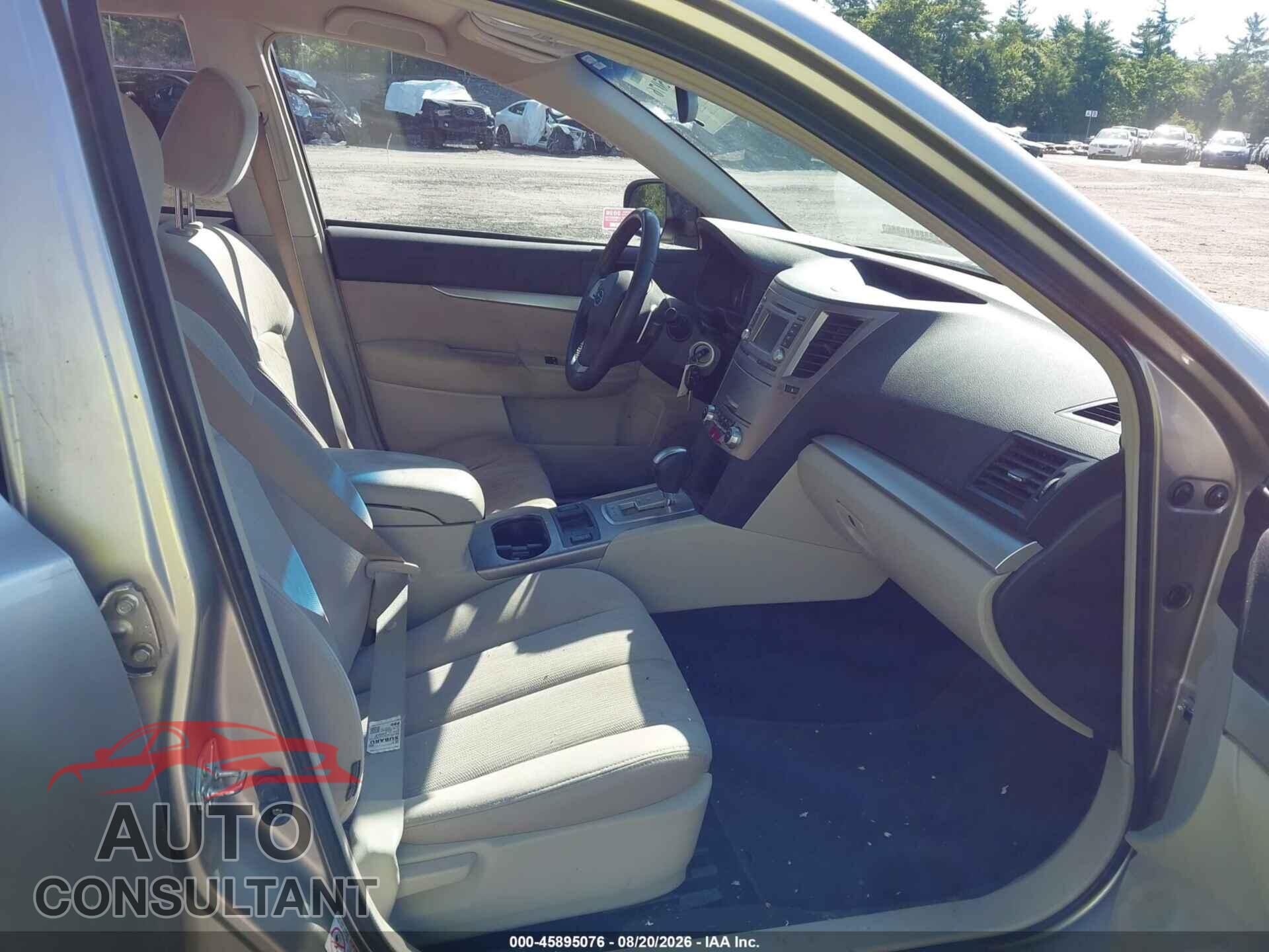 SUBARU OUTBACK 2014 - 4S4BRBCC2E3317070