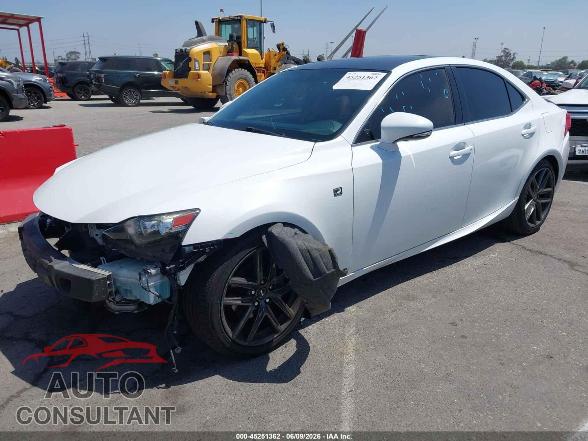 LEXUS IS 250 2015 - JTHBF1D27F5073398