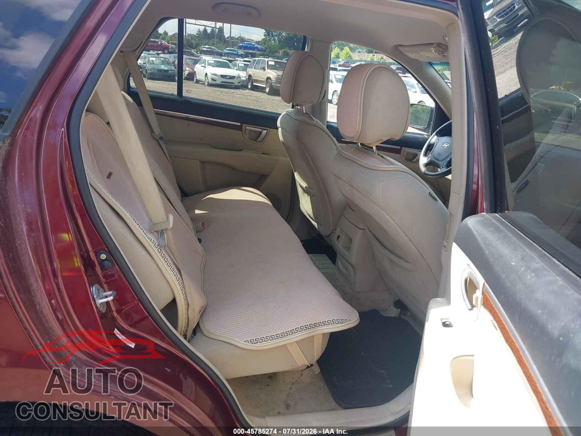 HYUNDAI SANTA FE 2009 - 5NMSG73D79H282940