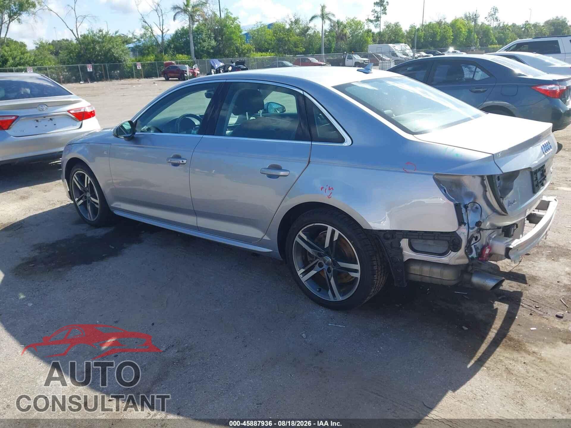 AUDI A4 2017 - WAUENAF40HN014242