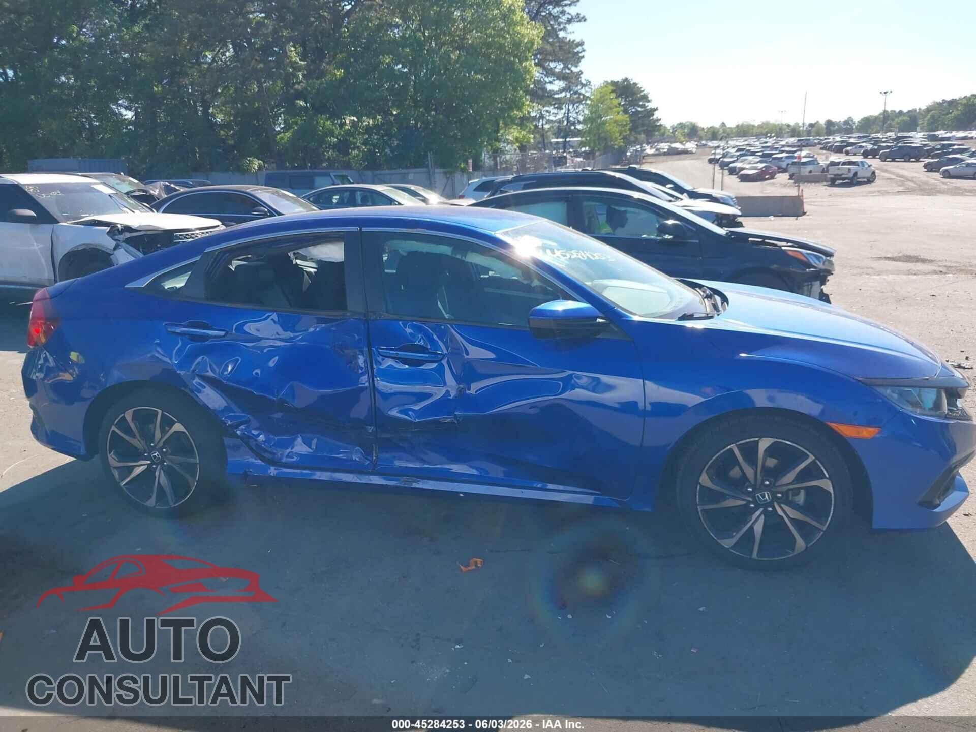 HONDA CIVIC 2021 - 2HGFC2F81MH501279