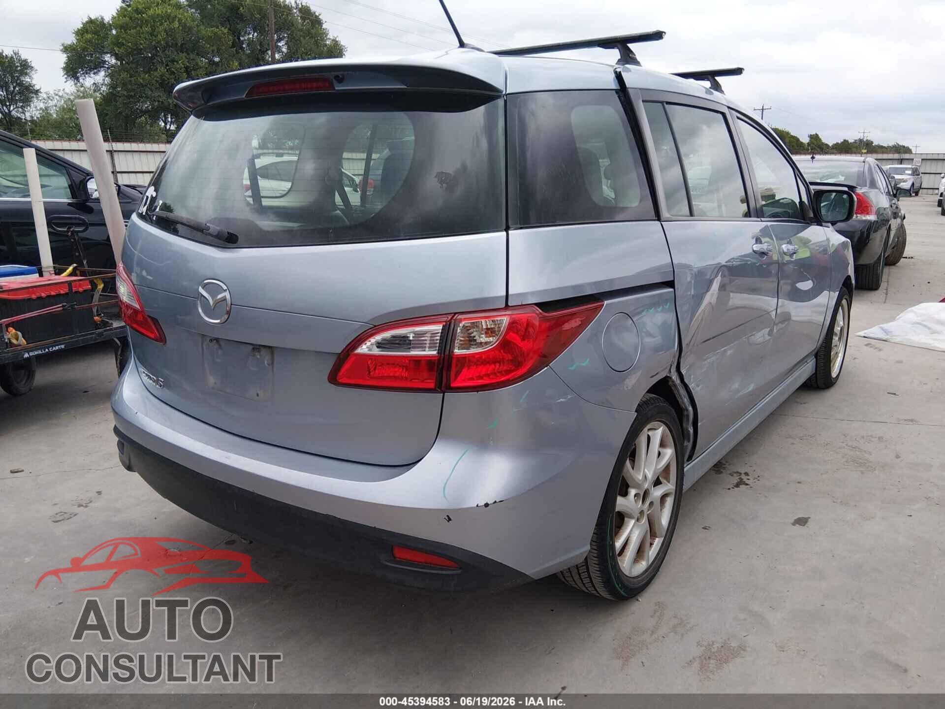 MAZDA MAZDA5 2012 - JM1CW2DL2C0106384
