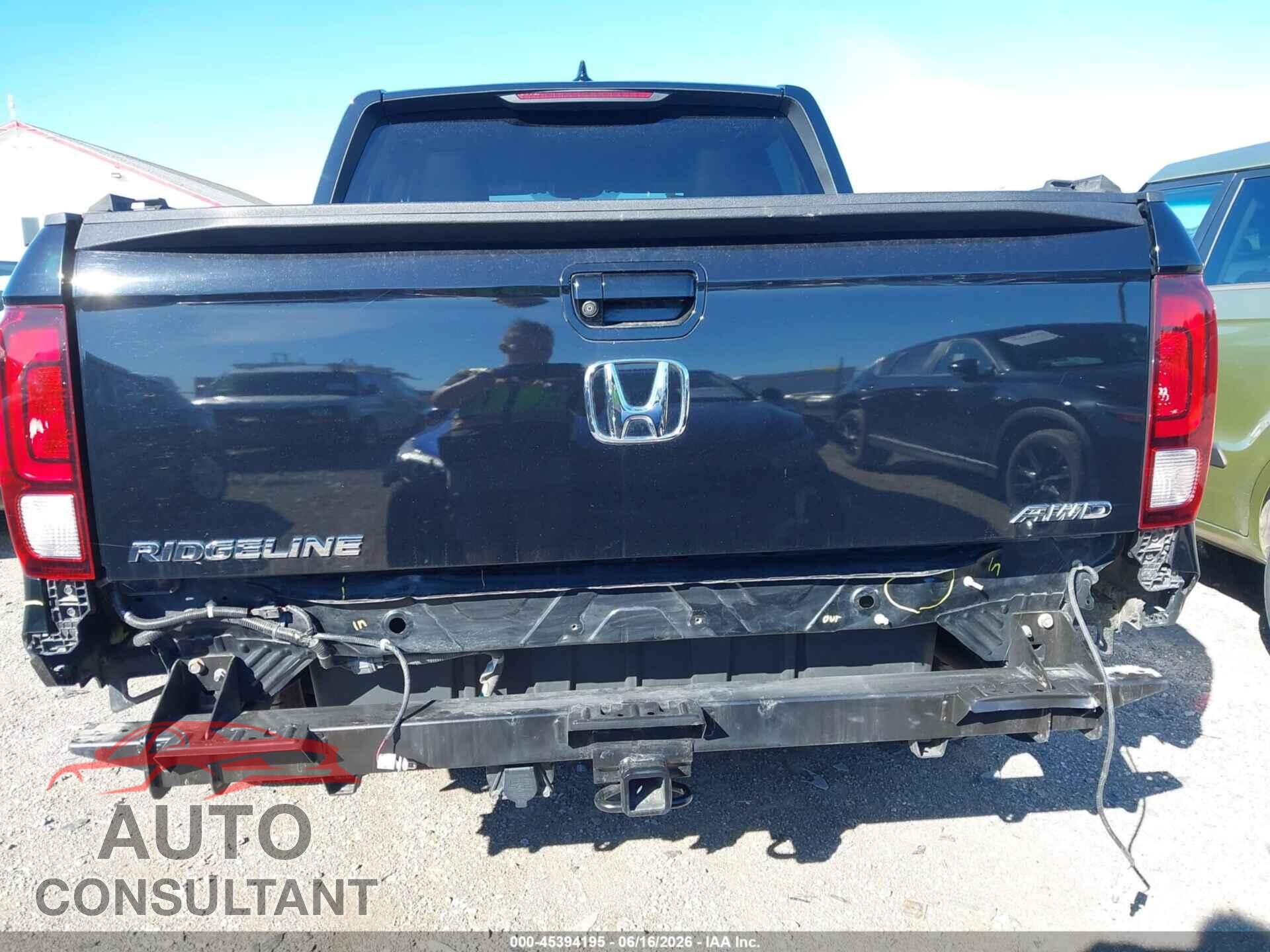 HONDA RIDGELINE 2017 - 5FPYK3F62HB019650