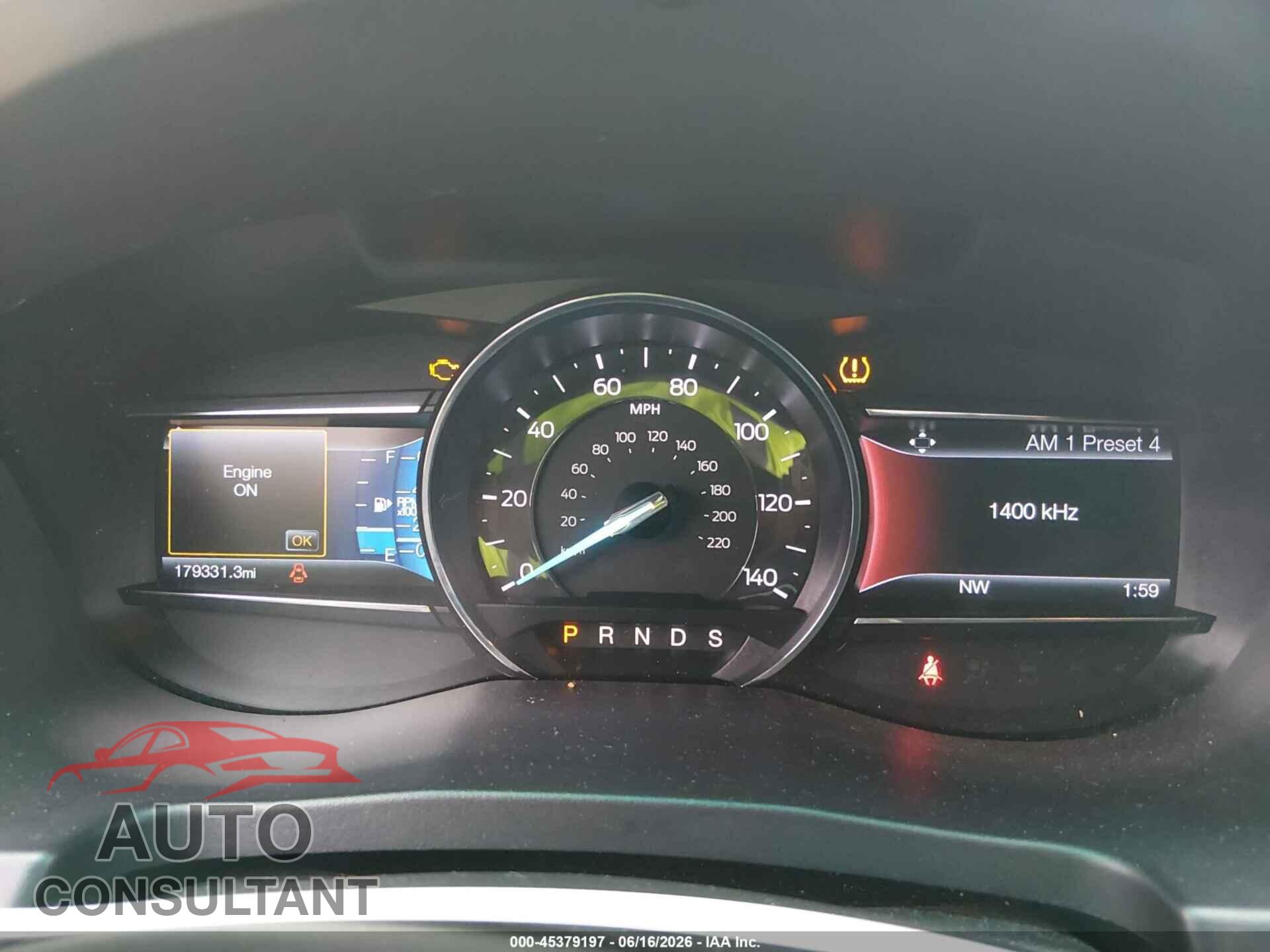 FORD EXPLORER 2016 - 1FM5K8D89GGD10899