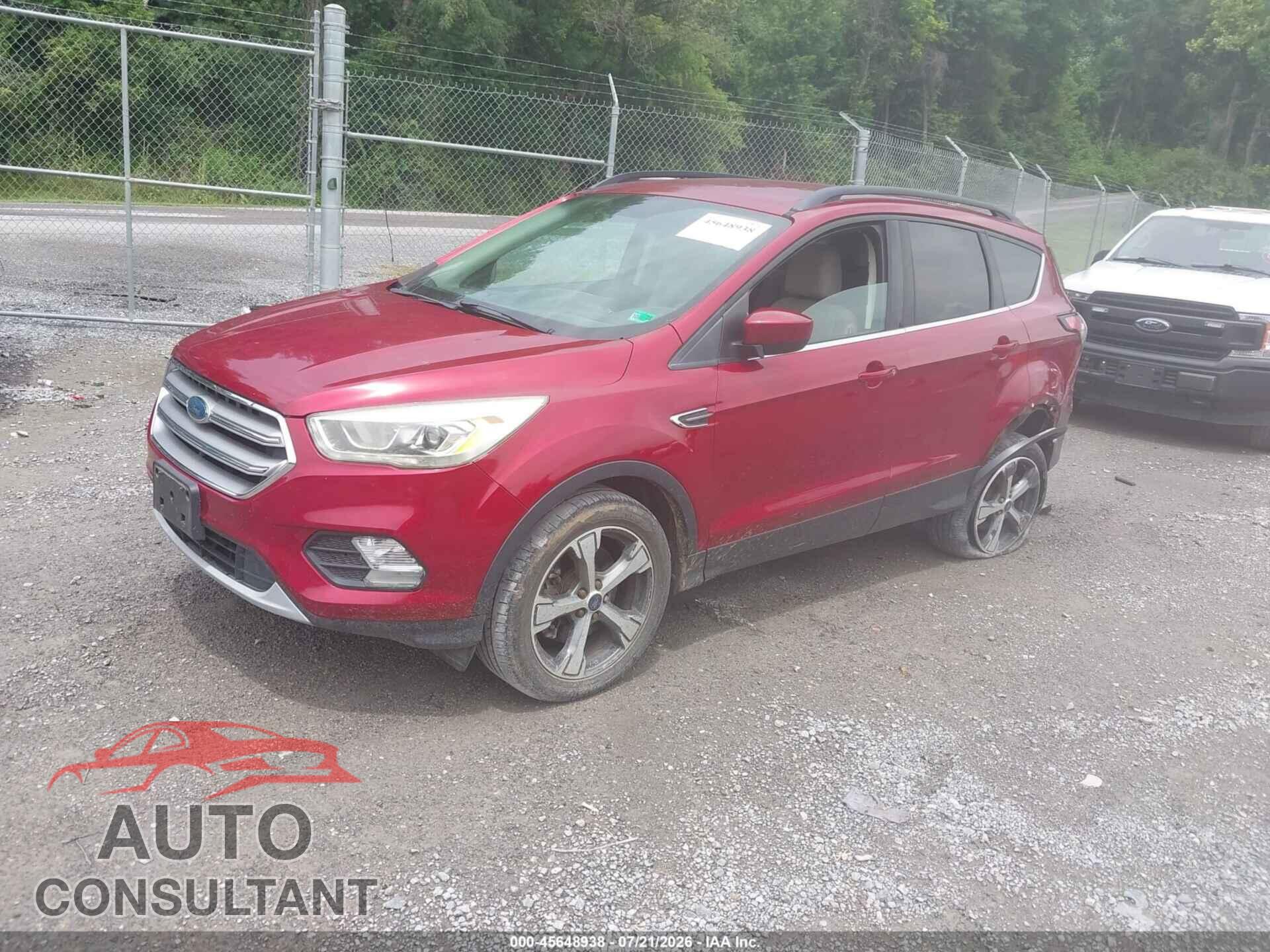 FORD ESCAPE 2017 - 1FMCU9G98HUB98918