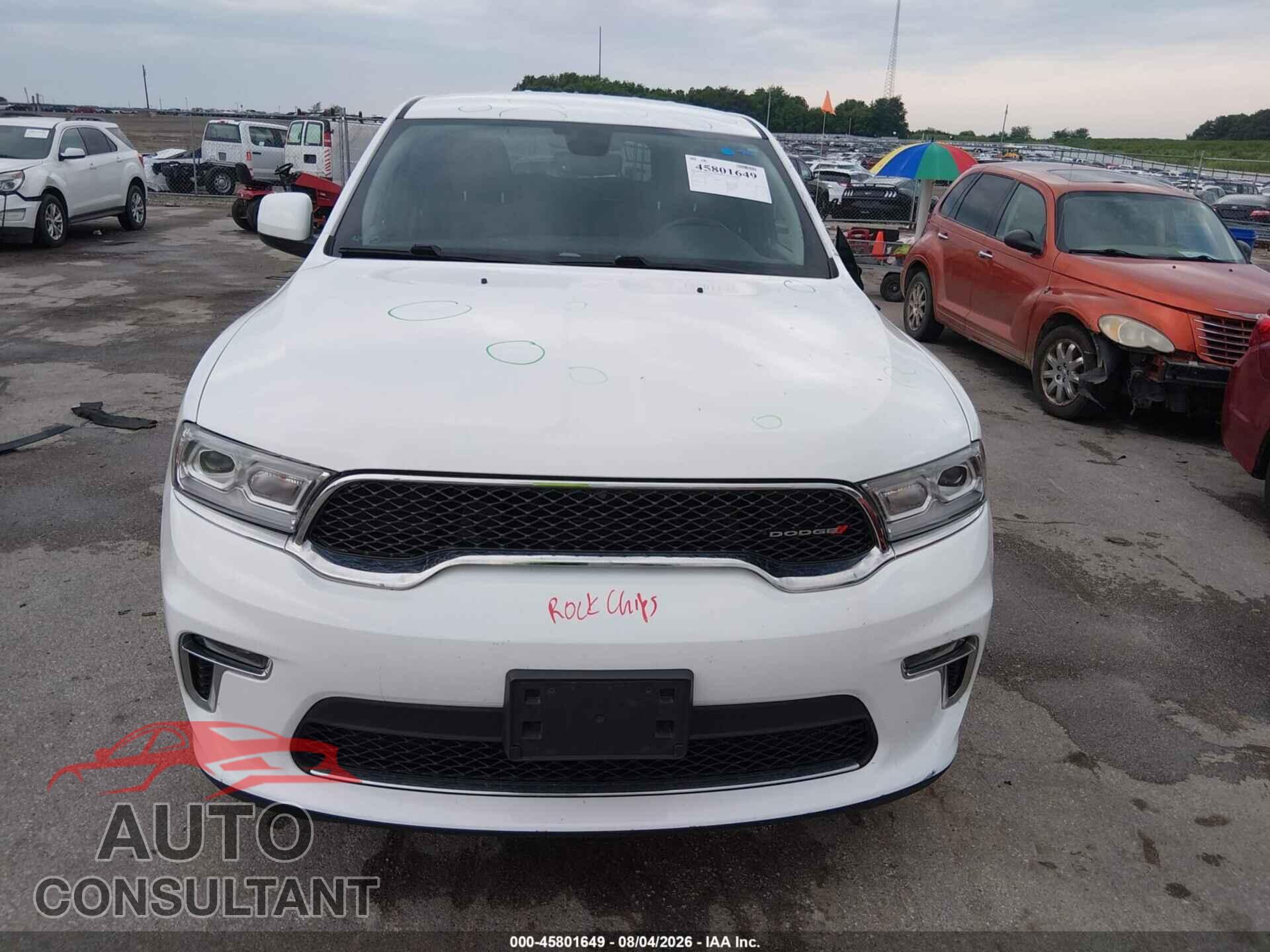 DODGE DURANGO 2021 - 1C4RDJAG6MC557951