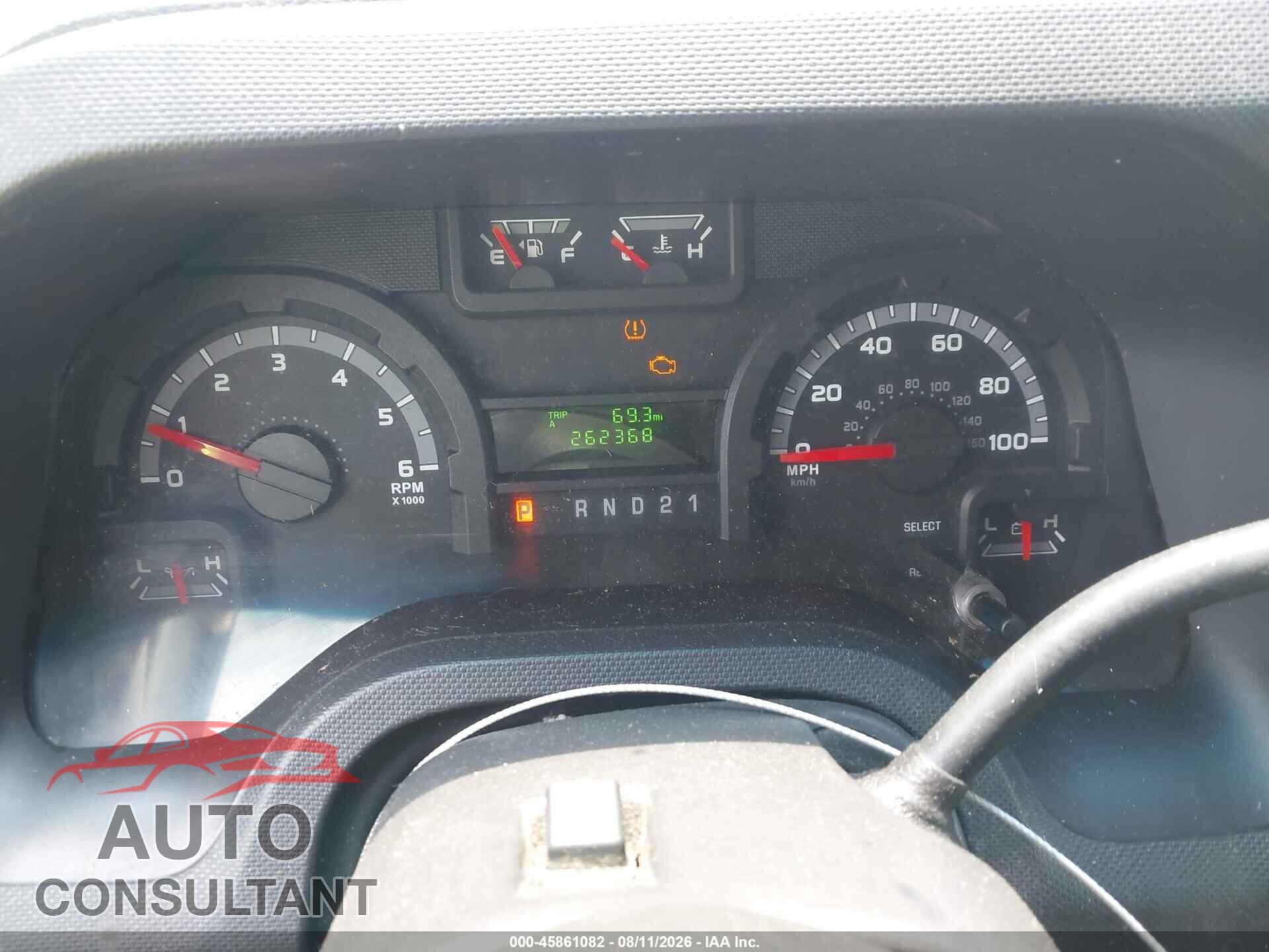 FORD E-350 SUPER DUTY 2012 - 1FTSS3EL8CDA62346