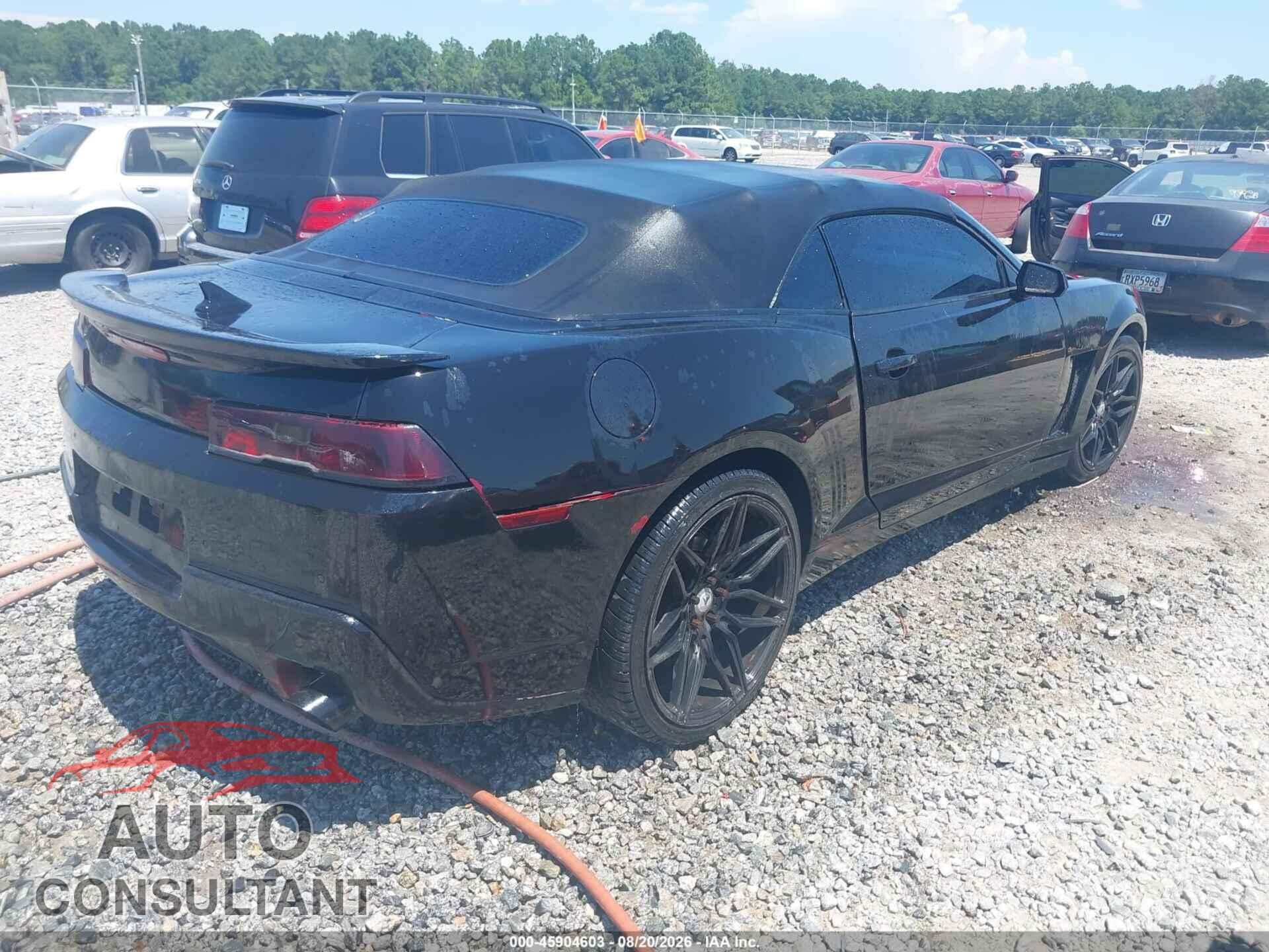 CHEVROLET CAMARO 2015 - 2G1FD3D33F9202746