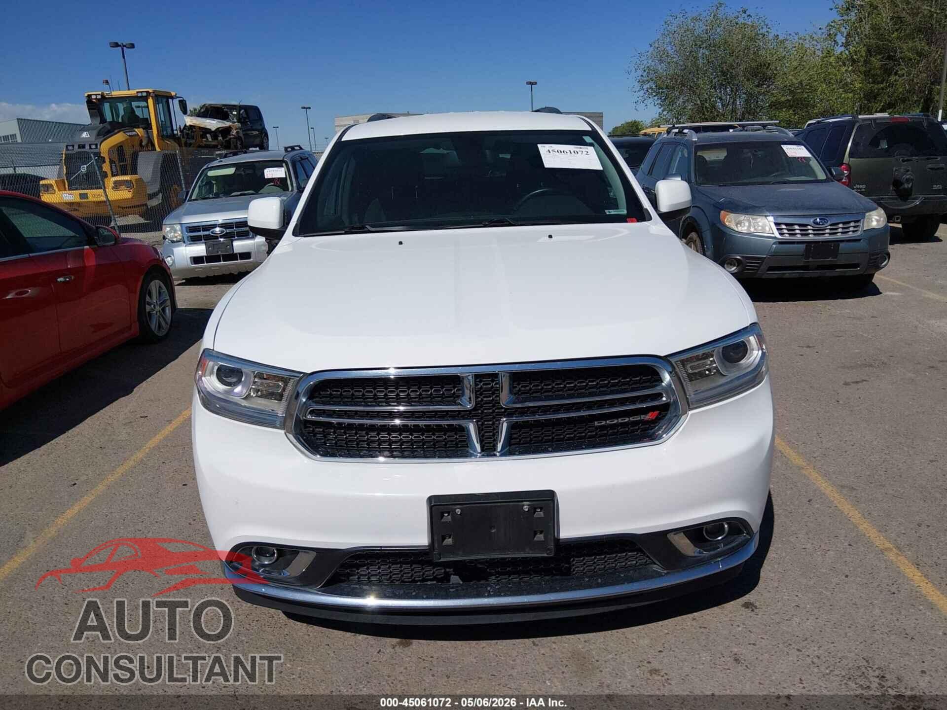 DODGE DURANGO 2014 - 1C4RDJAG4EC345602