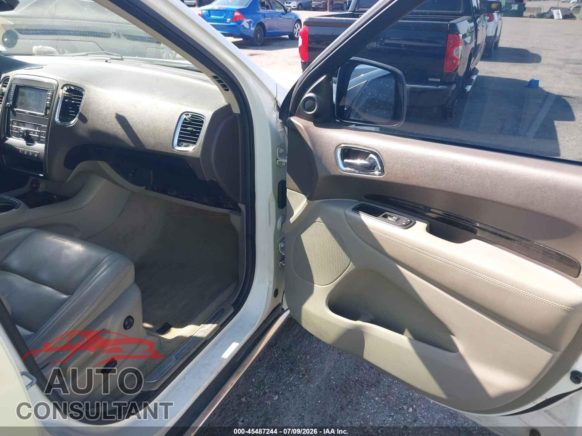 DODGE DURANGO 2013 - 1C4RDHDGXDC700016