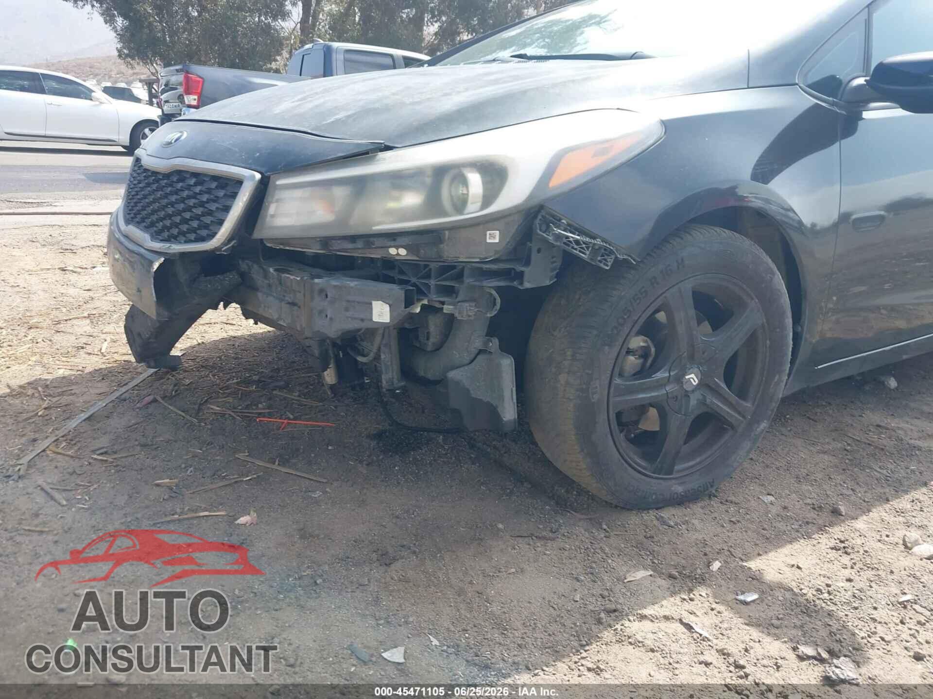 KIA FORTE 2017 - 3KPFK4A72HE044124