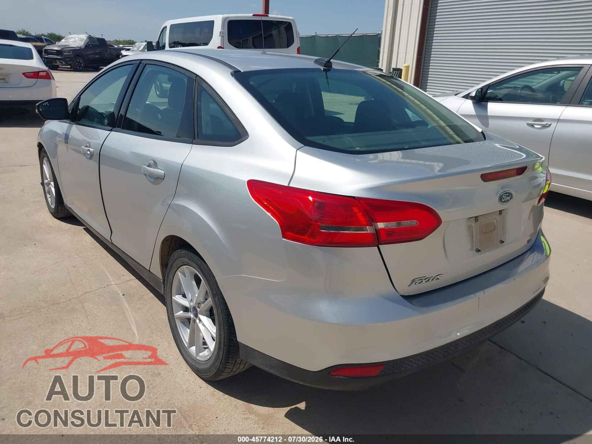FORD FOCUS 2017 - 1FADP3F20HL288433