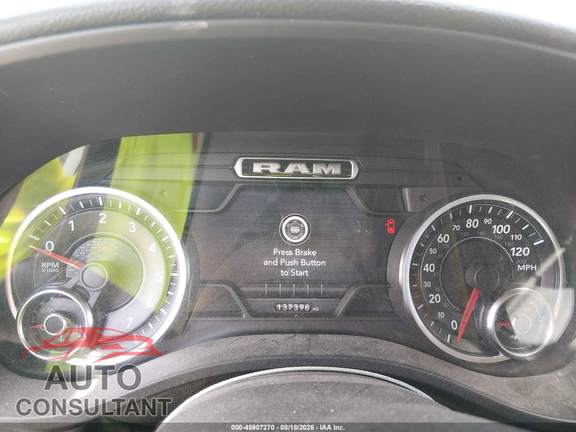 RAM 1500 2019 - 1C6SRFFT5KN664682