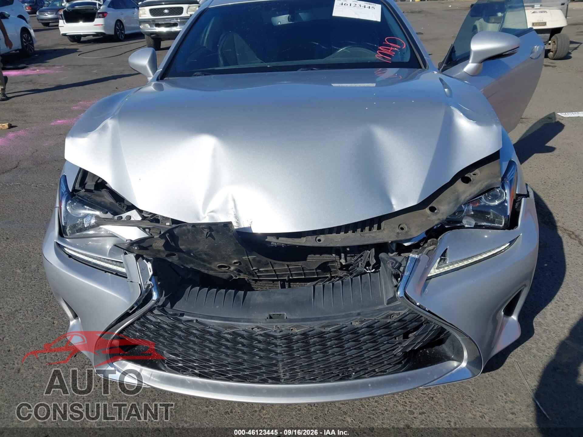 LEXUS RC 200T 2016 - JTHHA5BC4G5000583