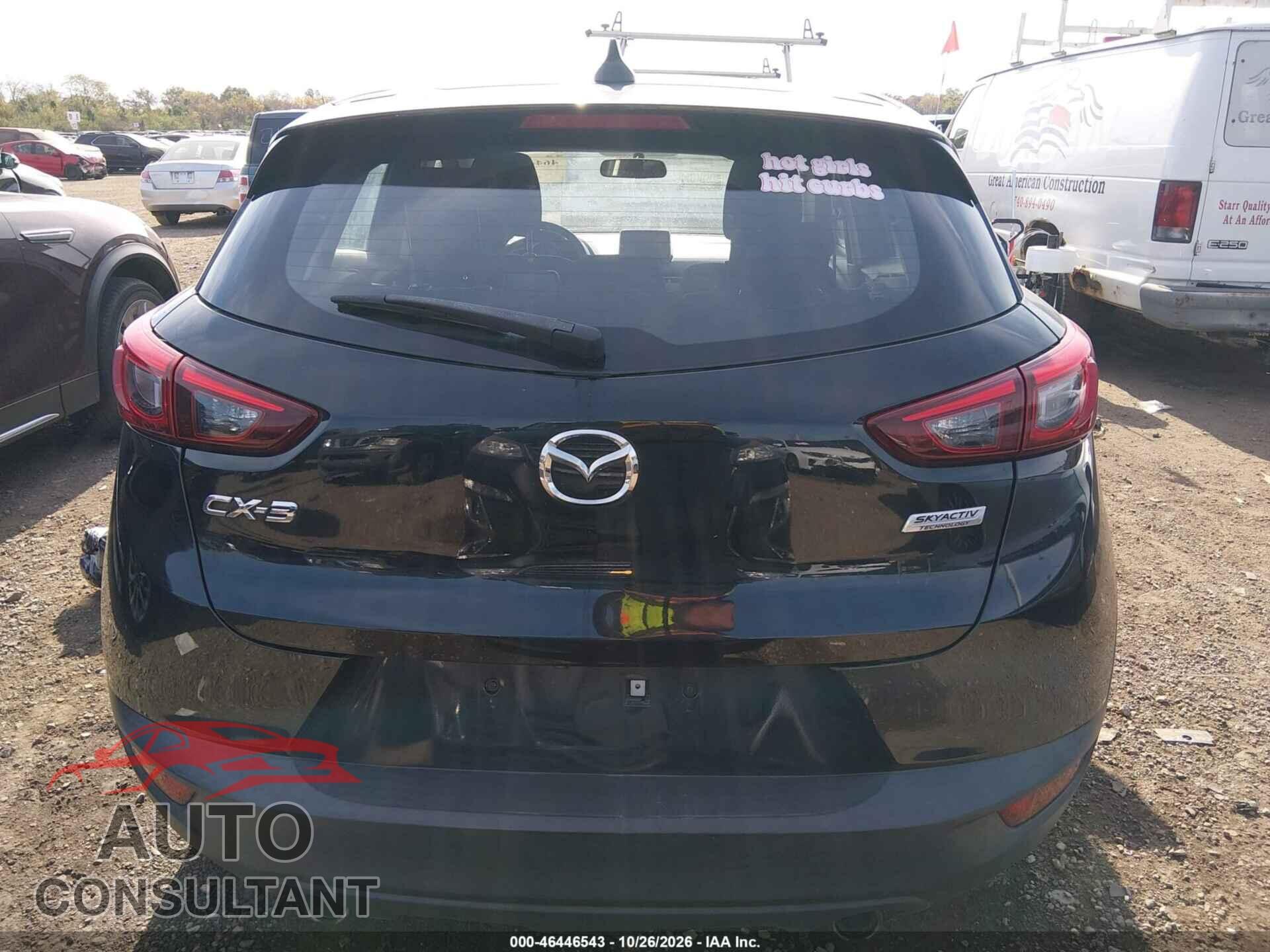 MAZDA CX-3 2017 - JM1DKDB73H0154372