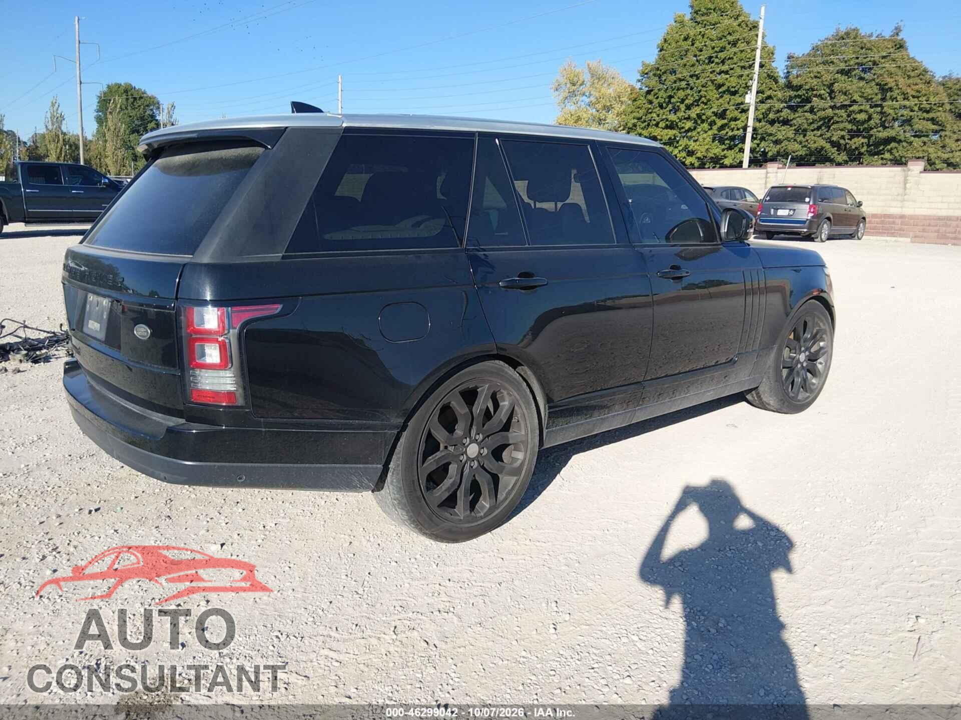 LAND ROVER RANGE ROVER 2017 - SALGS2FE1HA330106