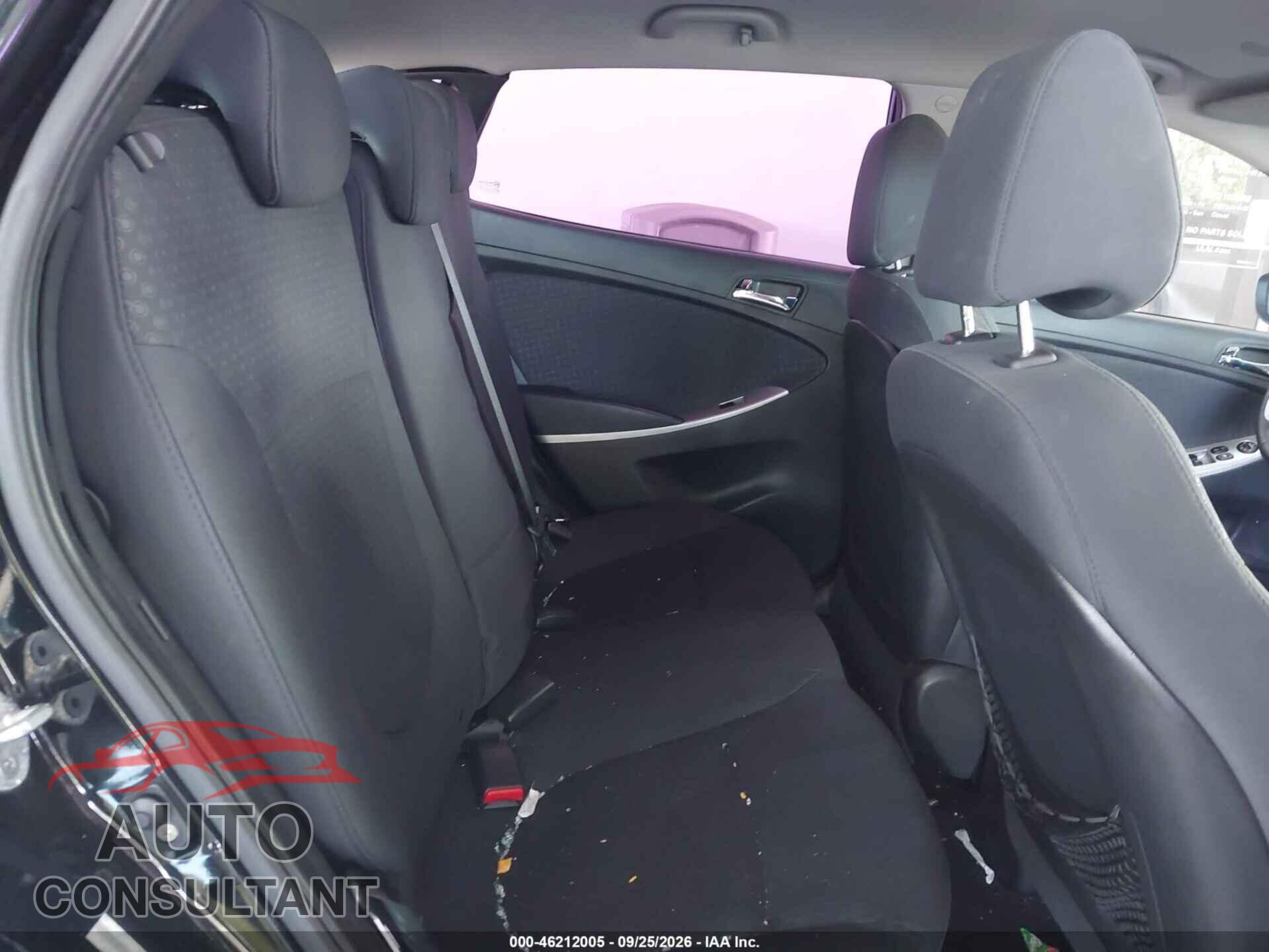 HYUNDAI ACCENT 2012 - KMHCU5AE2CU032563