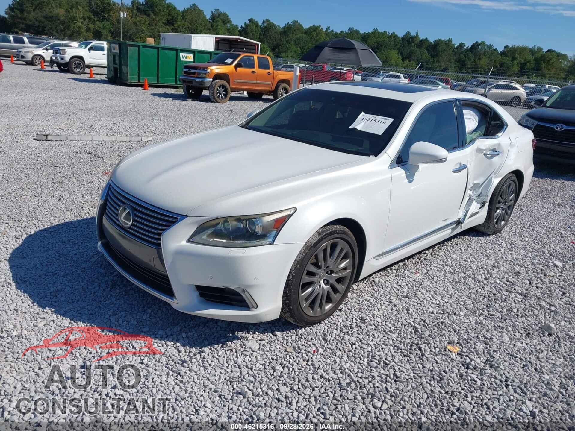 LEXUS LS 460 2013 - JTHBL5EF5D5114447