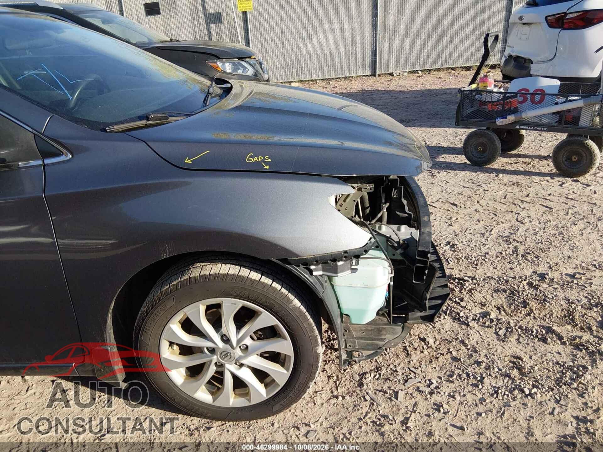 NISSAN SENTRA 2019 - 3N1AB7AP3KL605982