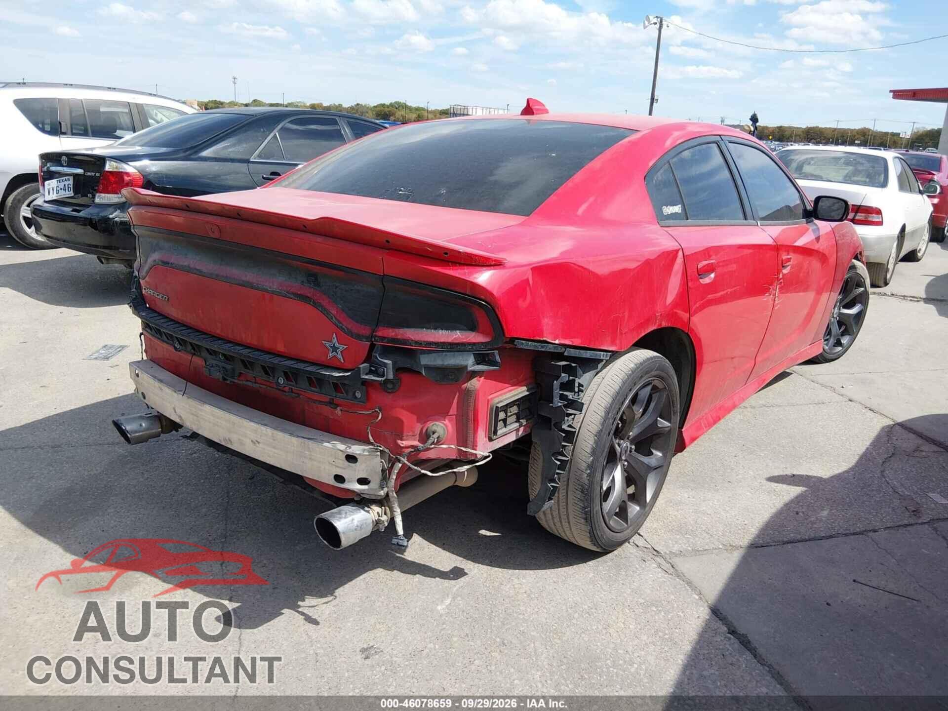 DODGE CHARGER 2019 - 2C3CDXCT6KH584357