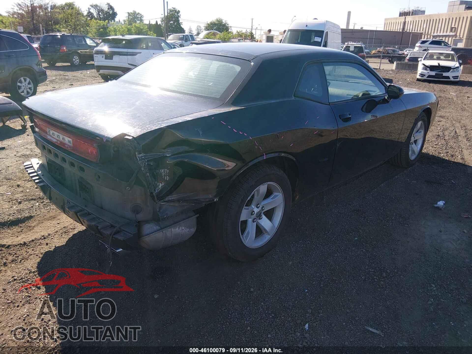 DODGE CHALLENGER 2012 - 2C3CDYAG8CH290827