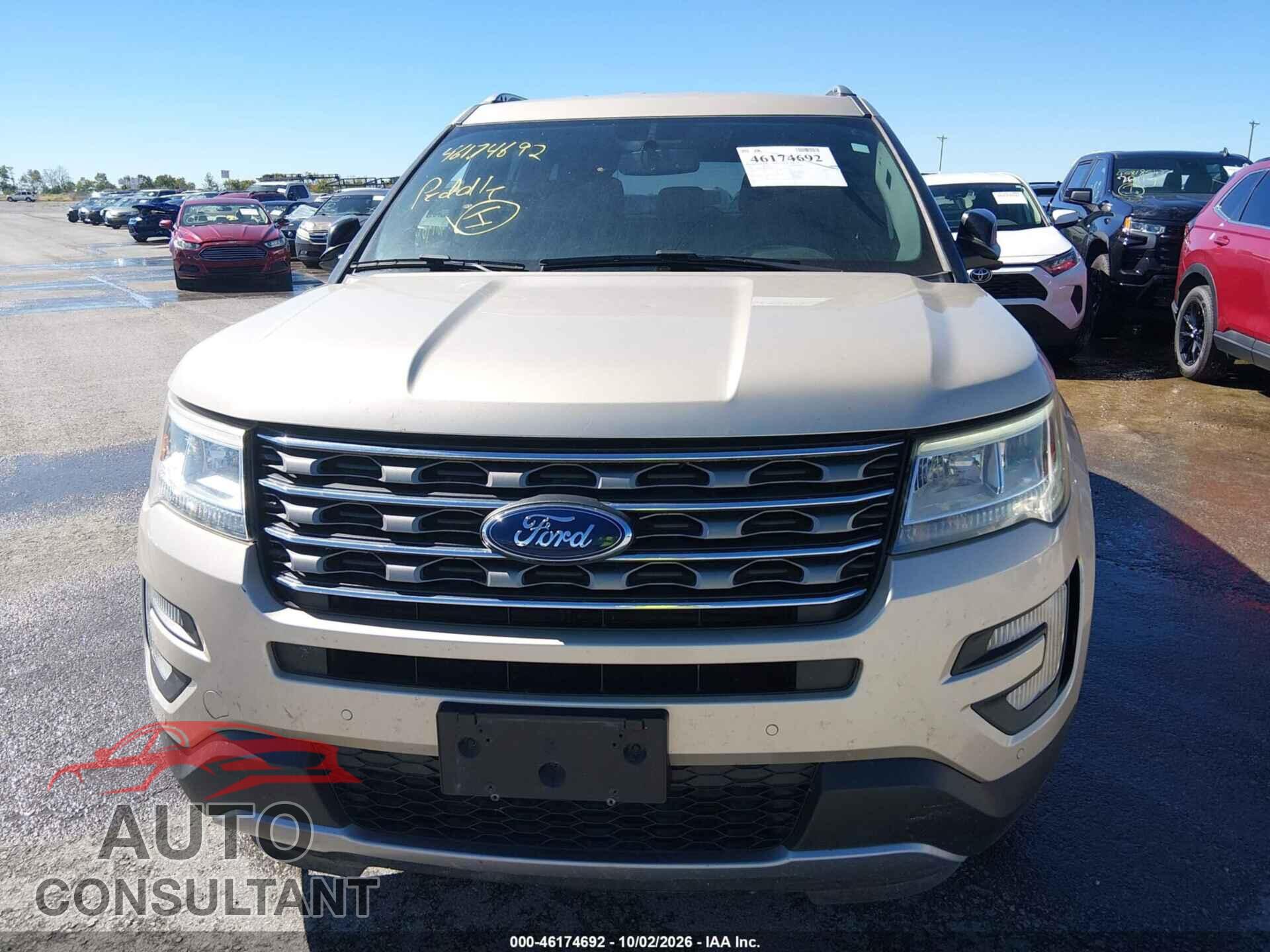 FORD EXPLORER 2017 - 1FM5K8D88HGD99172