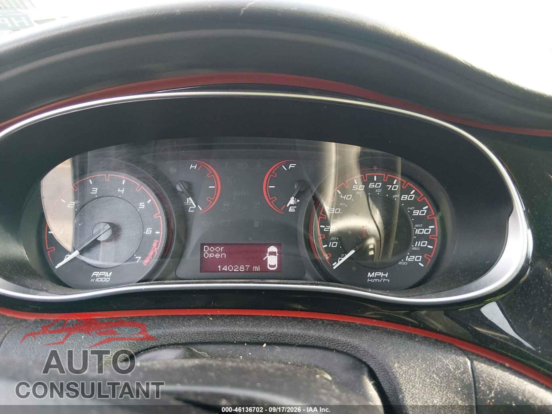 DODGE DART 2015 - 1C3CDFAA5FD432570
