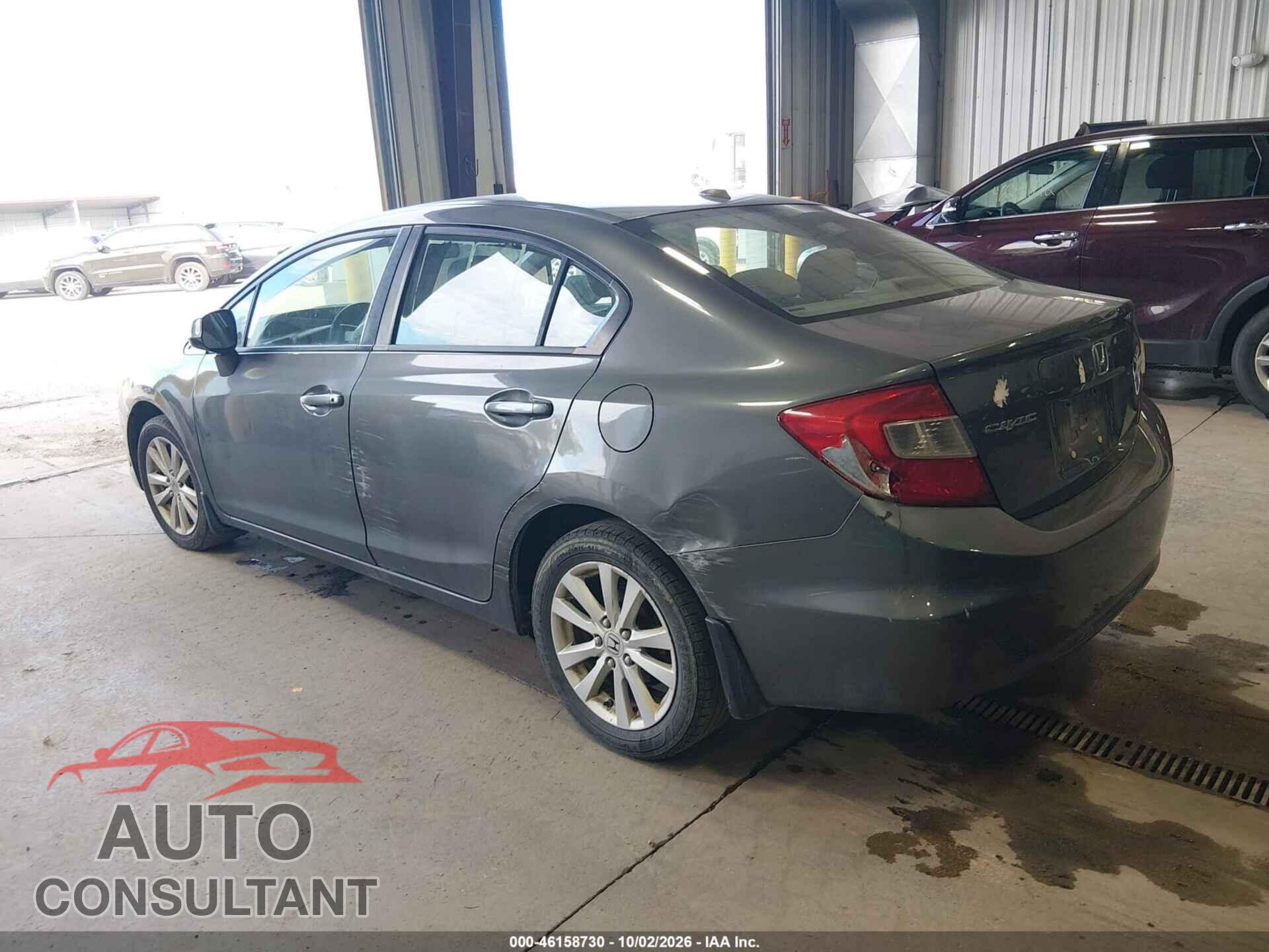HONDA CIVIC 2012 - 2HGFB2F86CH527930