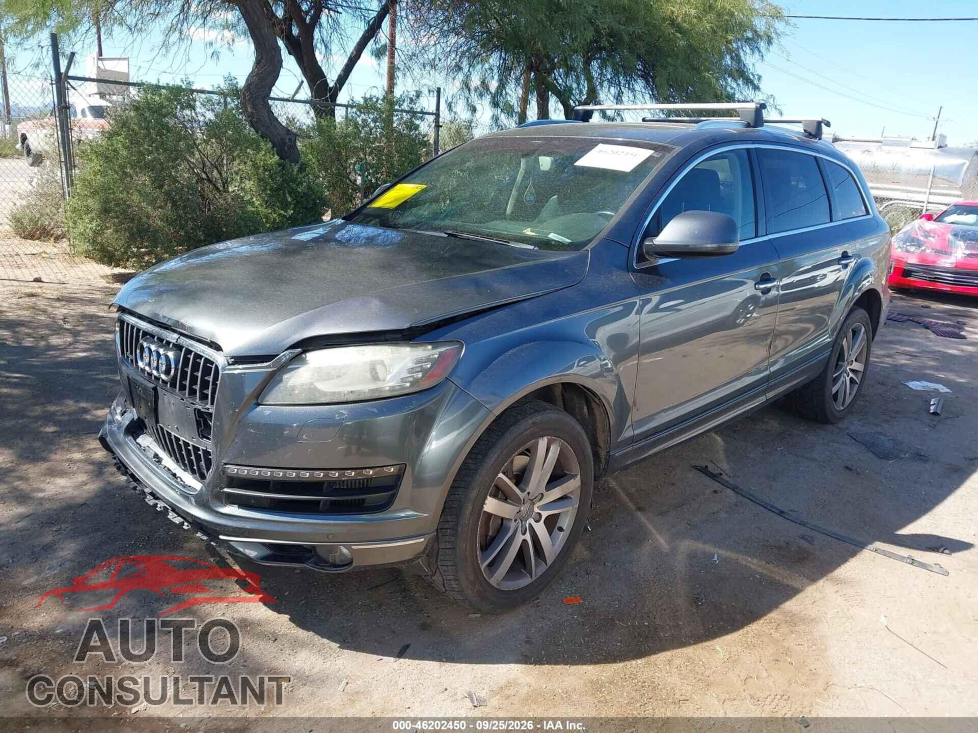 AUDI Q7 2012 - WA1VMAFE2CD007493
