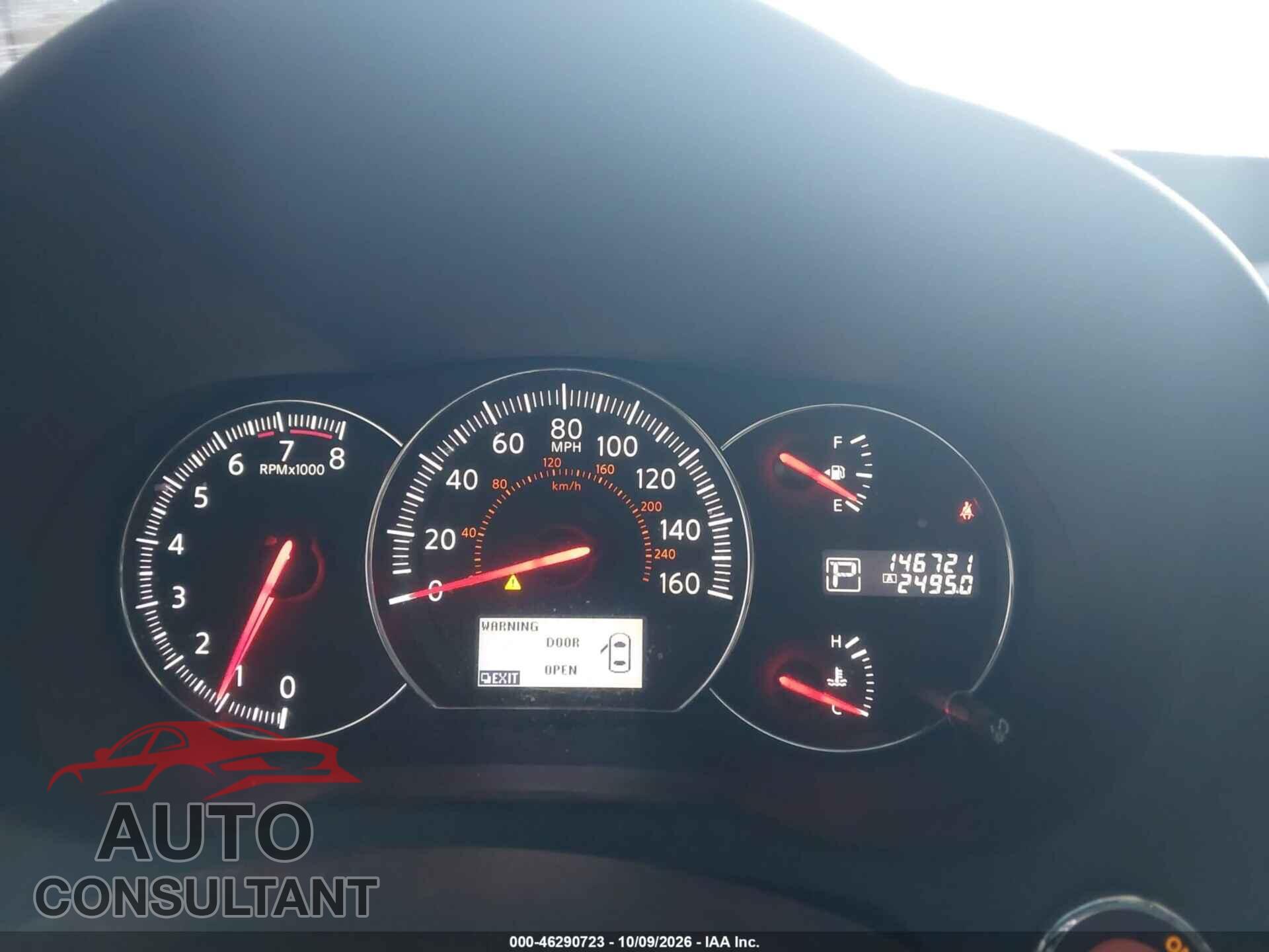 NISSAN MAXIMA 2012 - 1N4AA5AP1CC848648