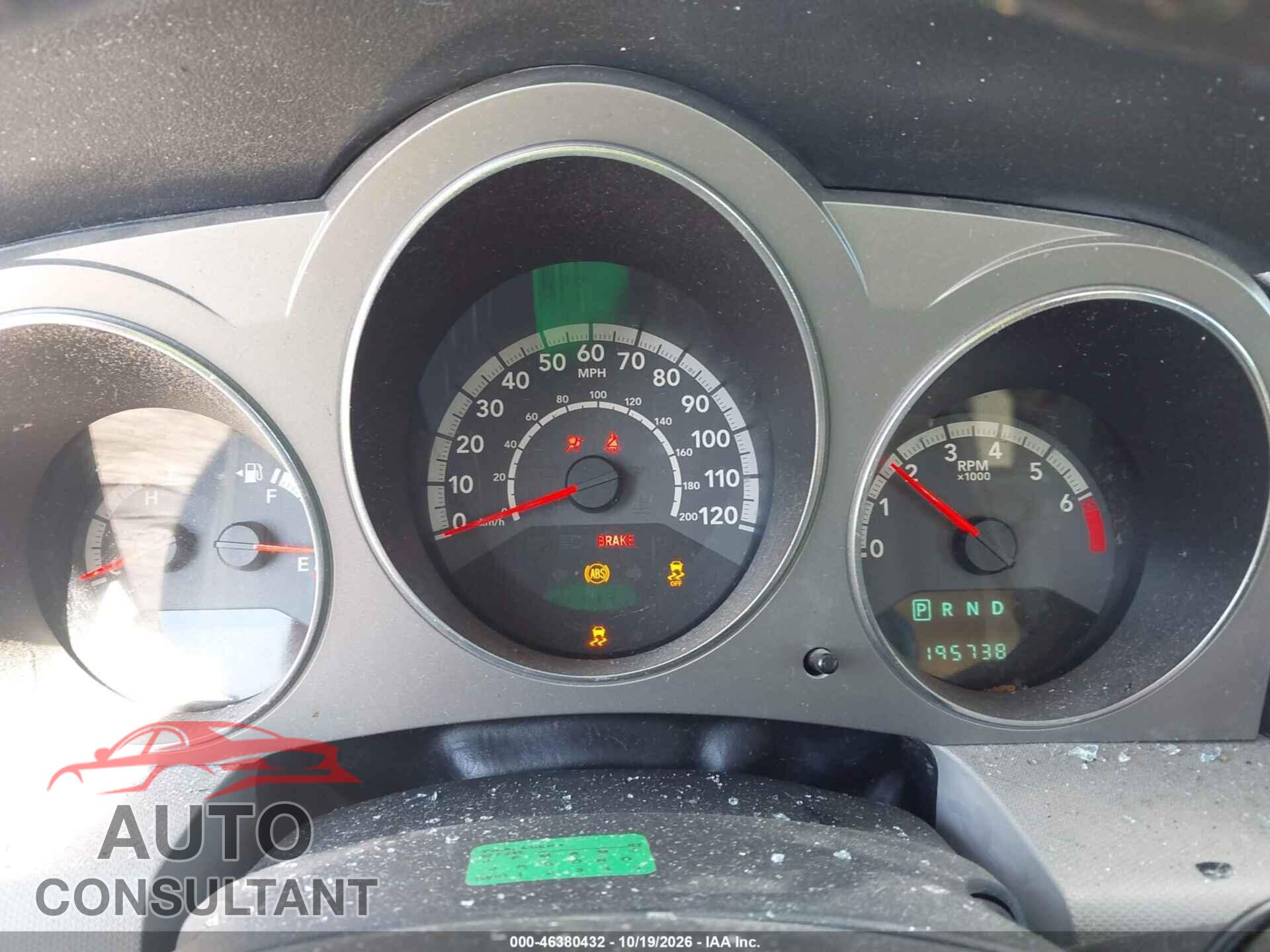 DODGE AVENGER 2010 - 1B3CC5FB8AN211057