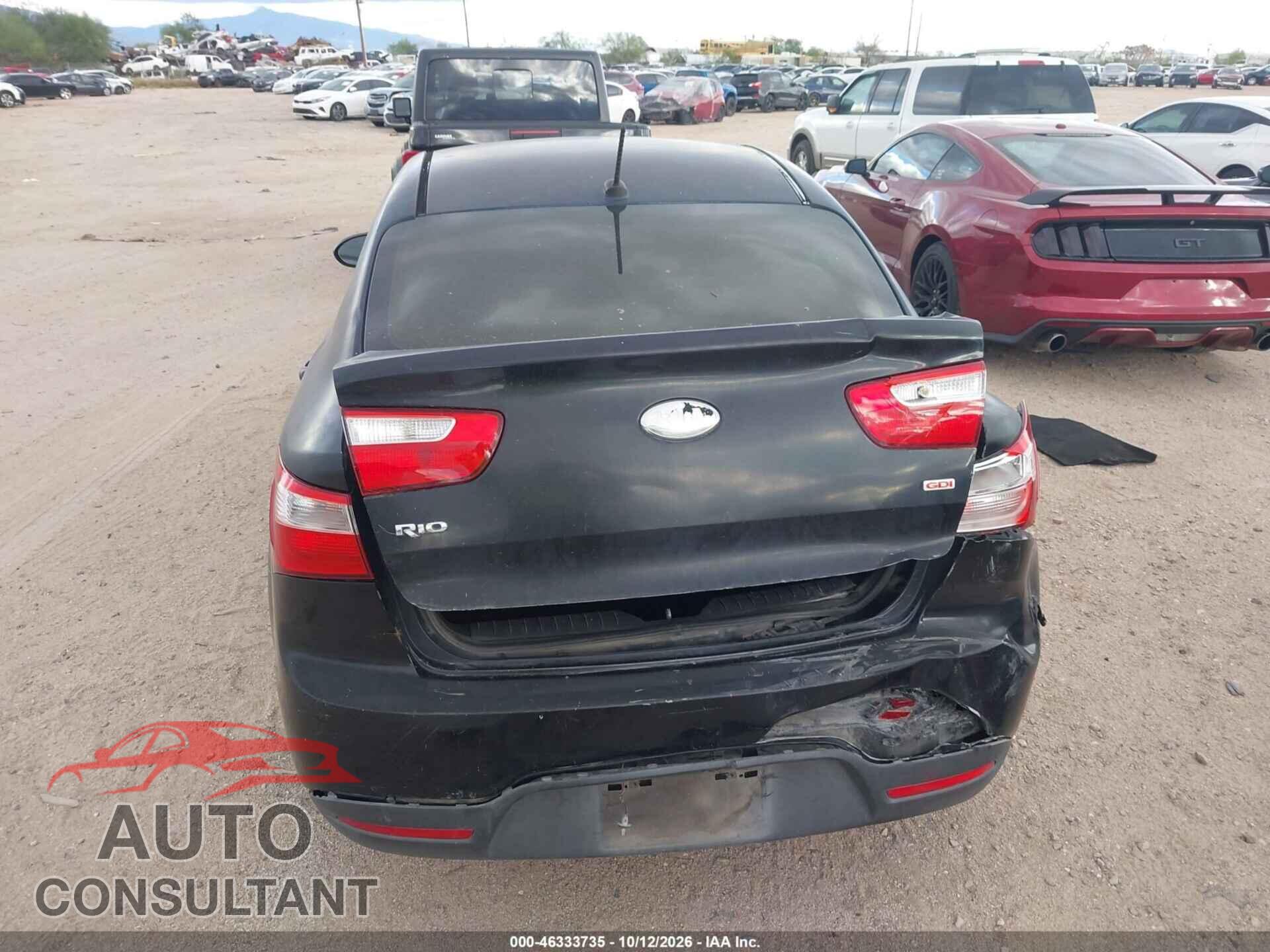 KIA RIO 2014 - KNADM4A32E6324672