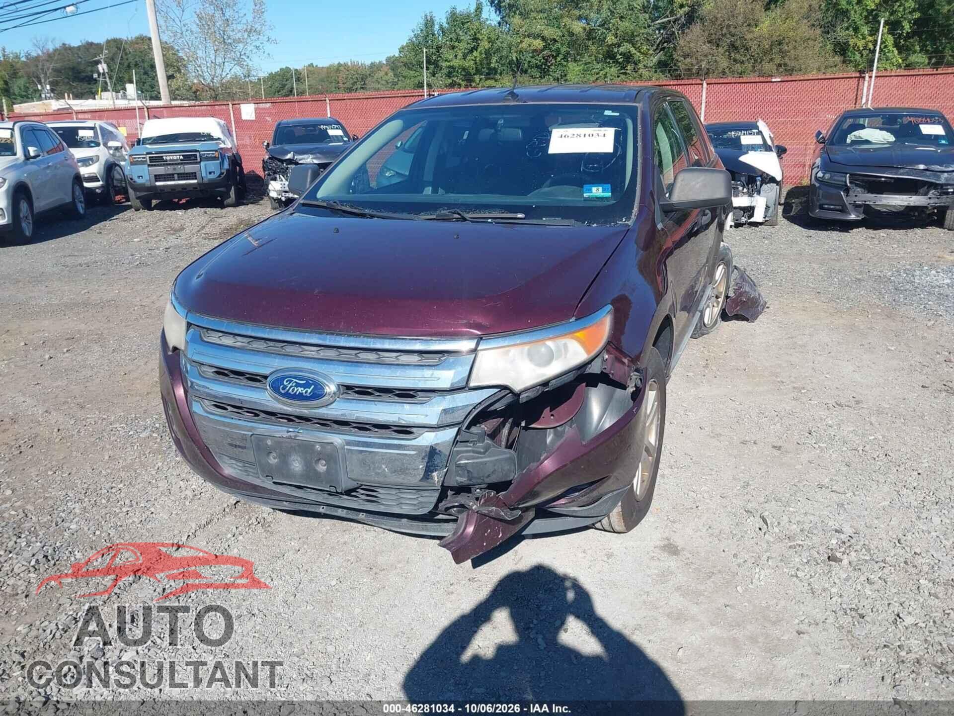 FORD EDGE 2011 - 2FMDK3GC1BBA25144