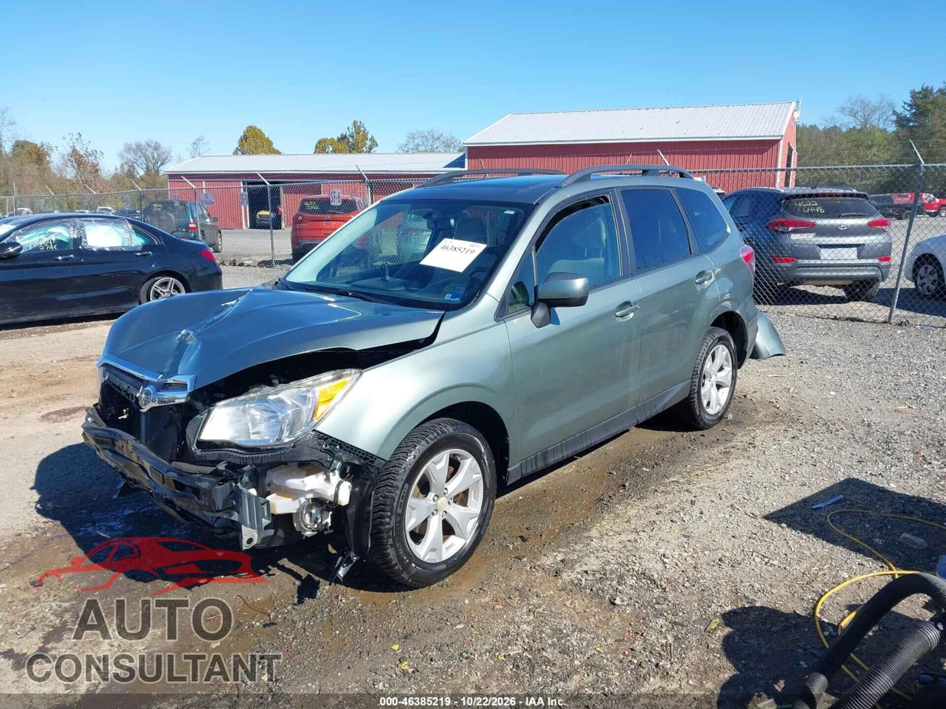 SUBARU FORESTER 2015 - JF2SJADC2FH463401