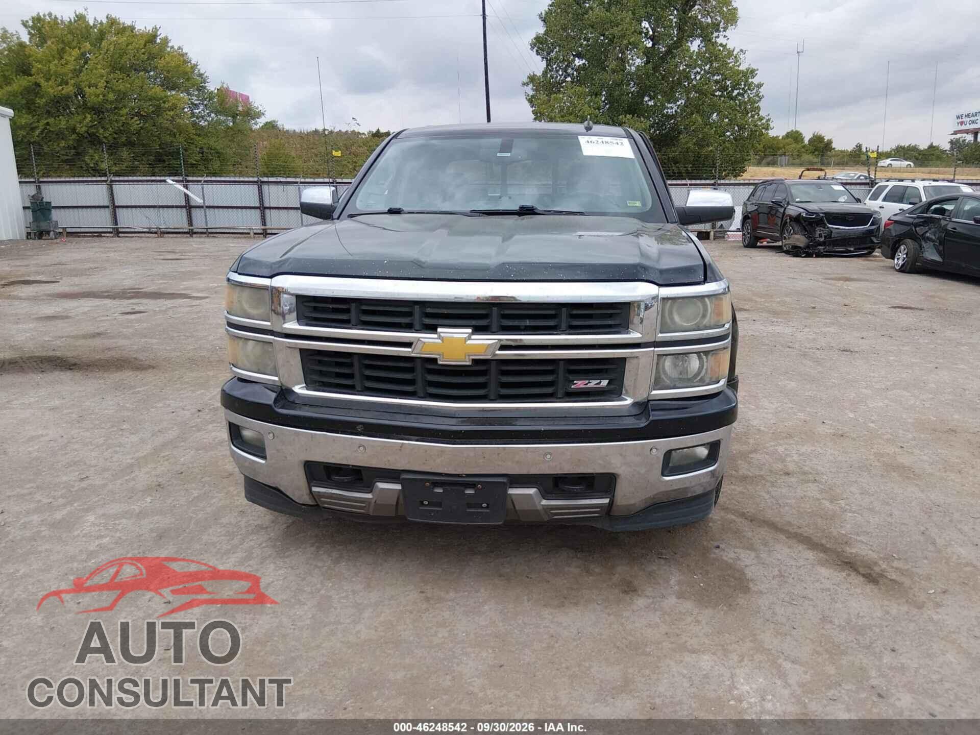 CHEVROLET SILVERADO 1500 2014 - 3GCUKSEC9EG227555