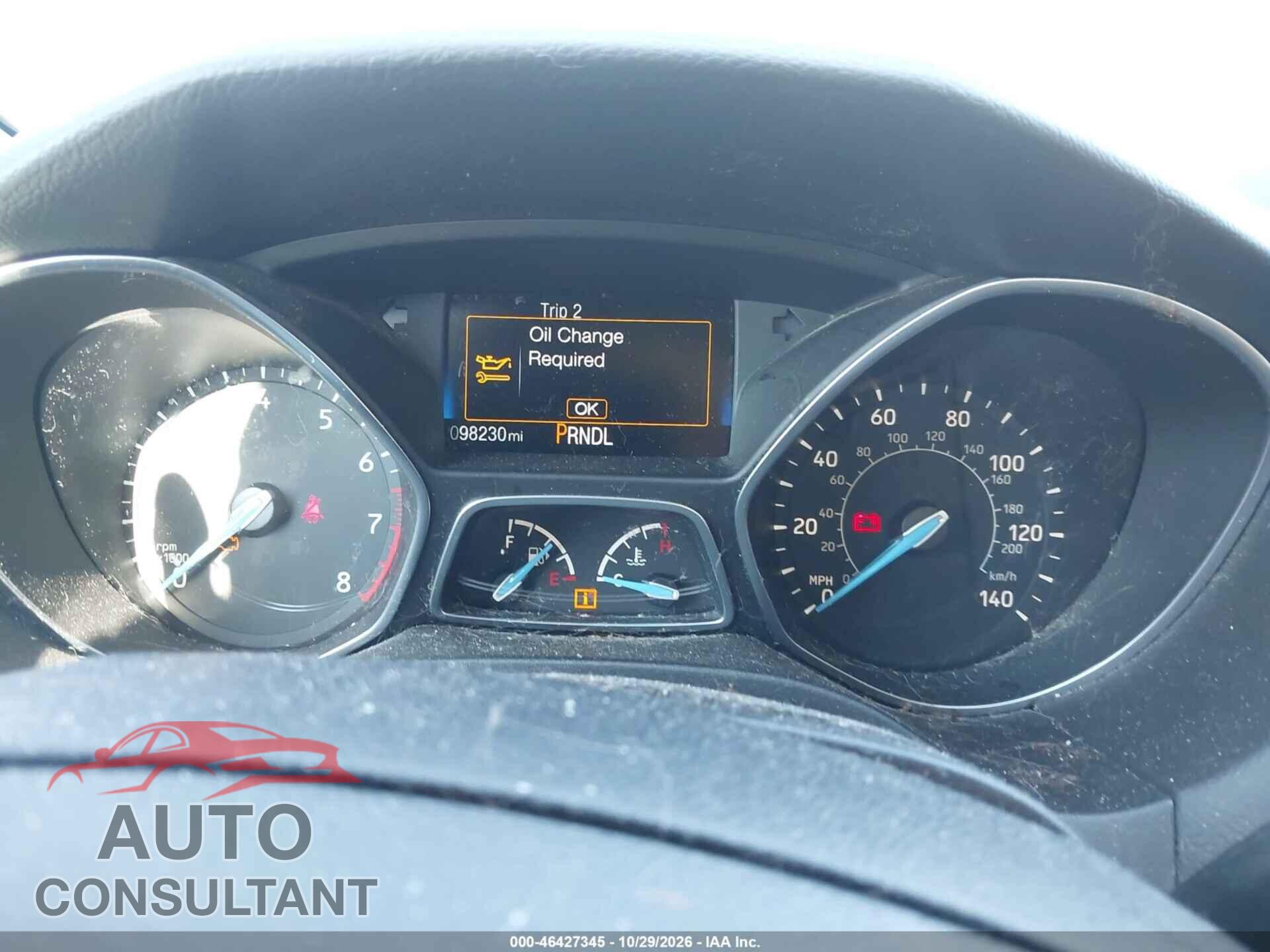 FORD FOCUS 2017 - 1FADP3E29HL266044