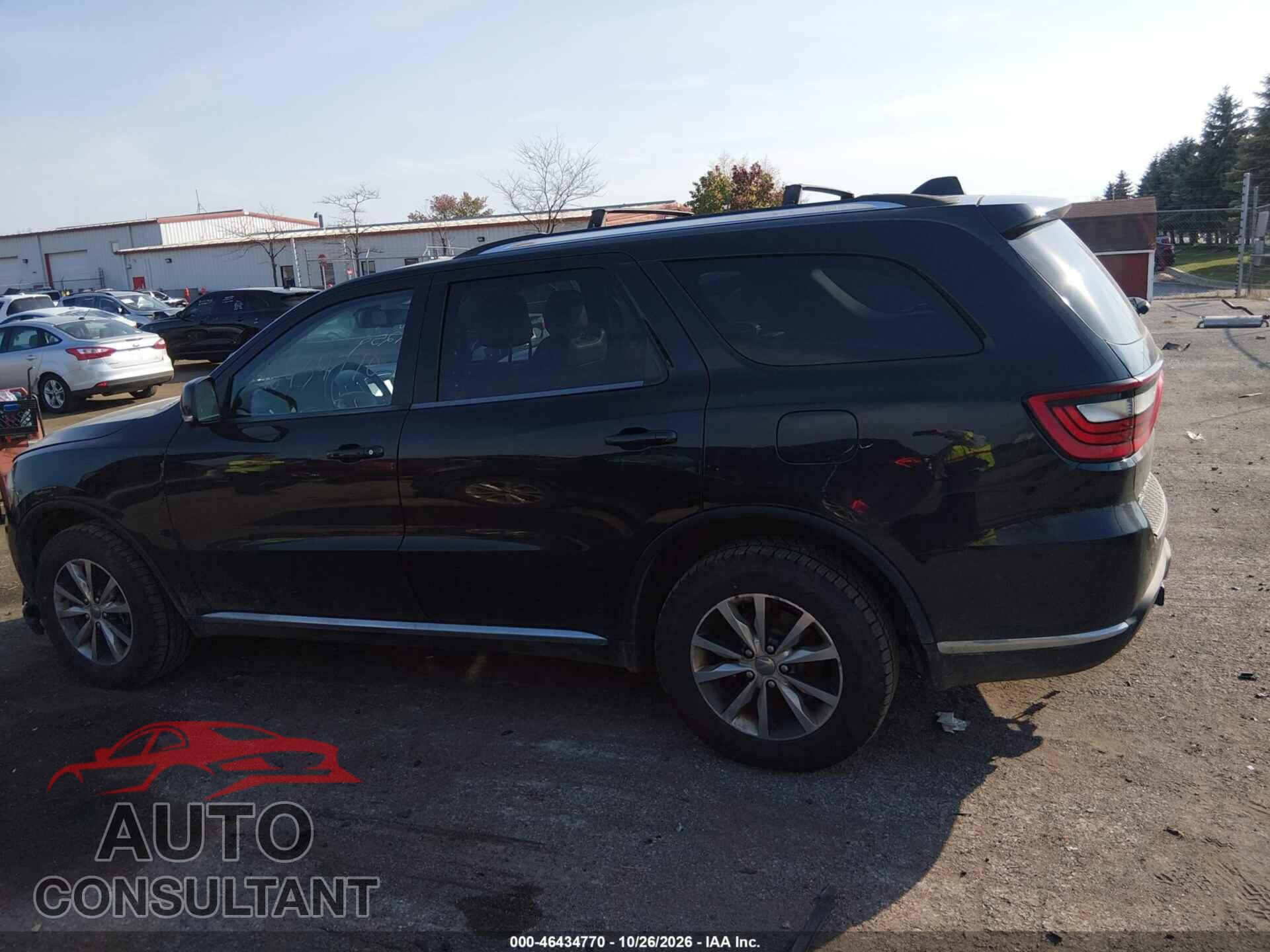 DODGE DURANGO 2016 - 1C4RDJDG4GC331259